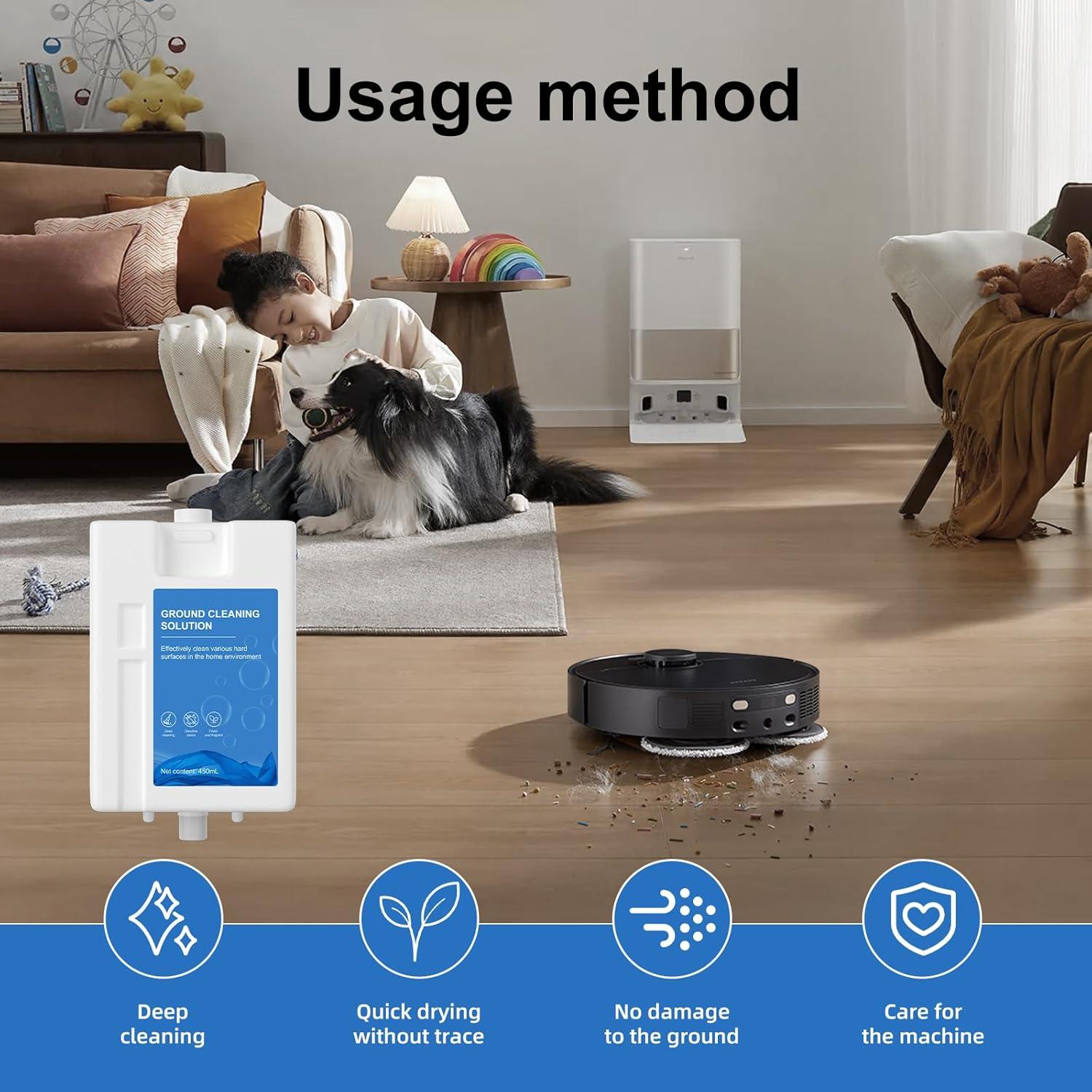 Solución de Limpieza Multi-Superficie GCW 0.47L para Dreame L20 Ultra