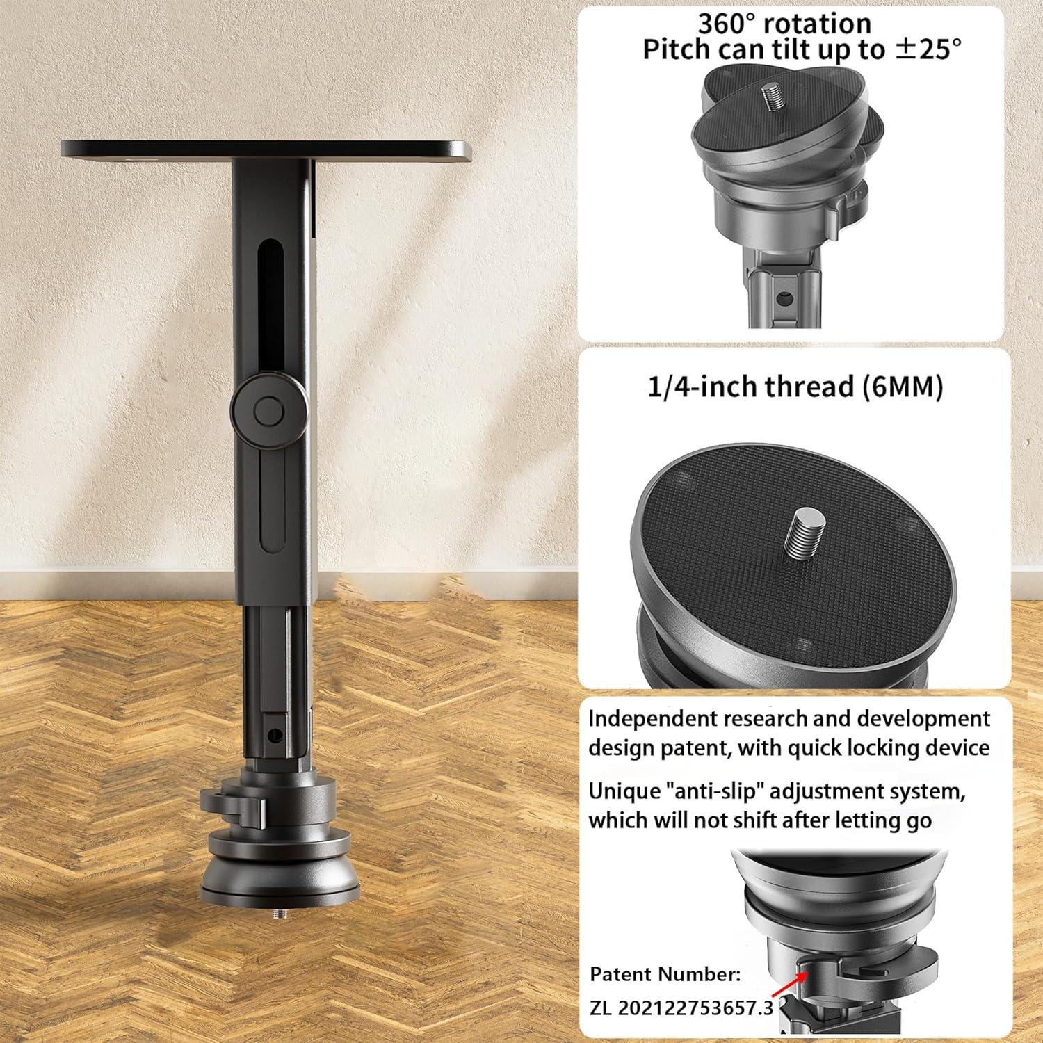 Soporte de Proyector Perfectisan Ajustable 8.94-34.3 cm Negro