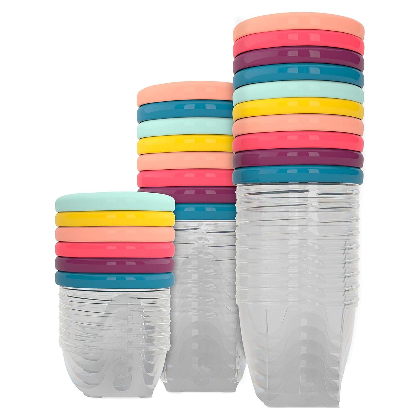 Juego de tarros de comida para bebé Babymoov 24 piezas sin BPA