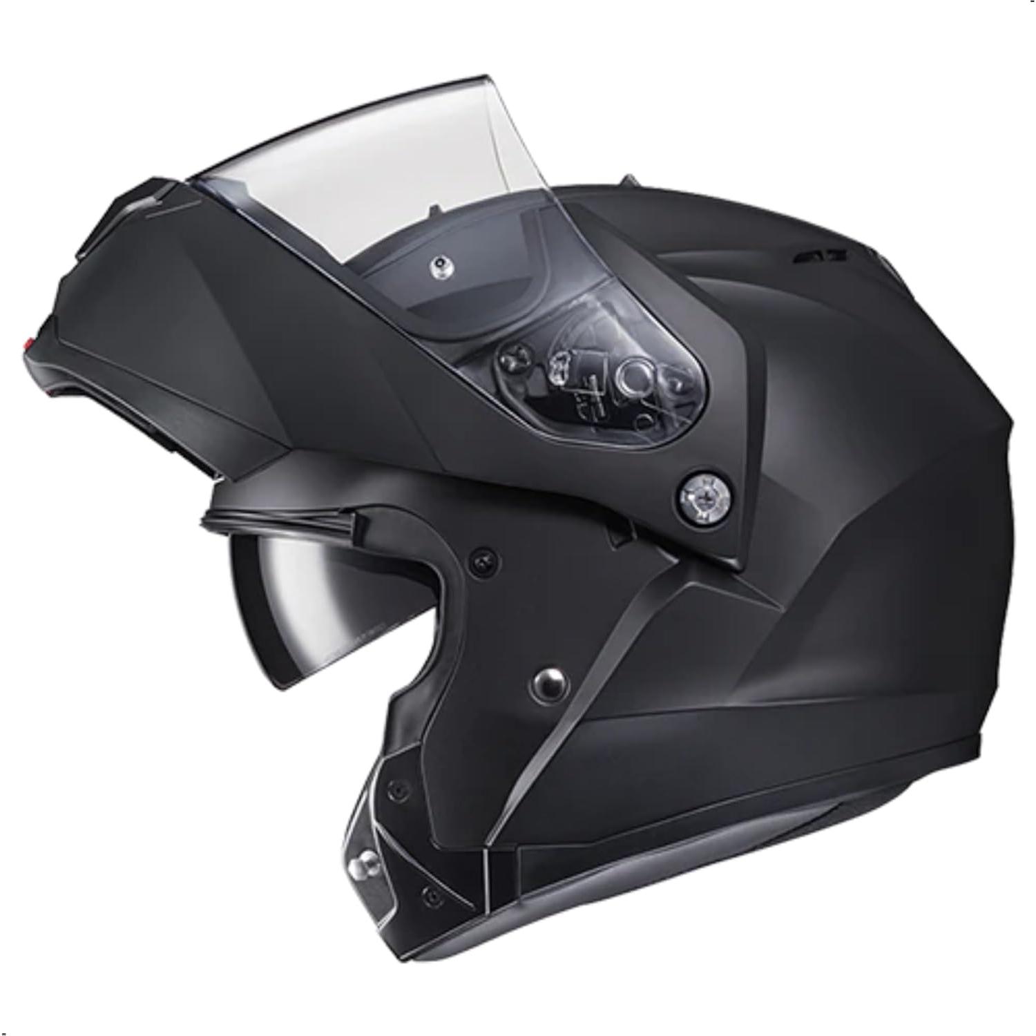 Casco Modular HJC C91 Negro Semi Mate Grande DOT