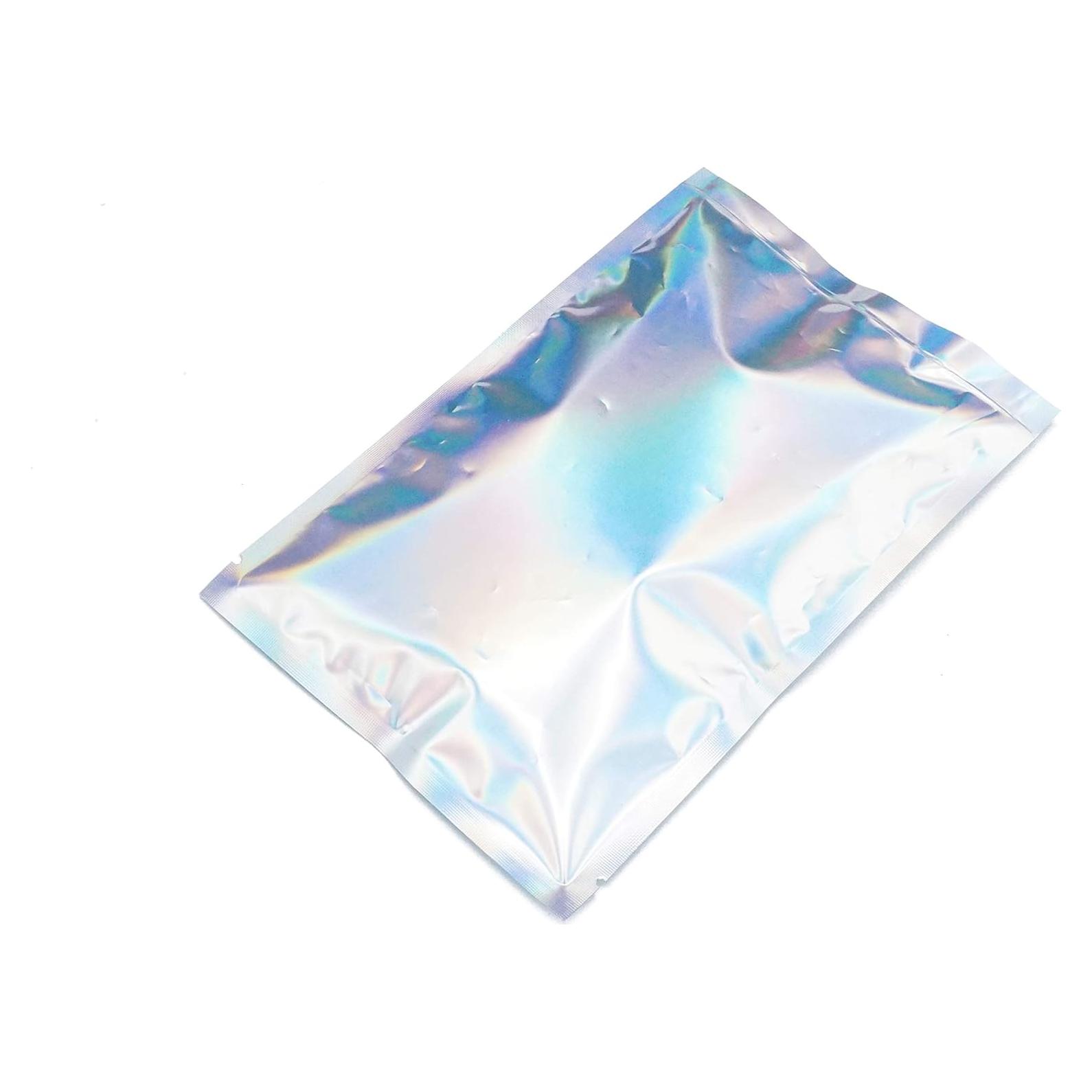Bolsas de Mylar Metálicas QQ Studio 6x9cm 100 Unidades Holográficas