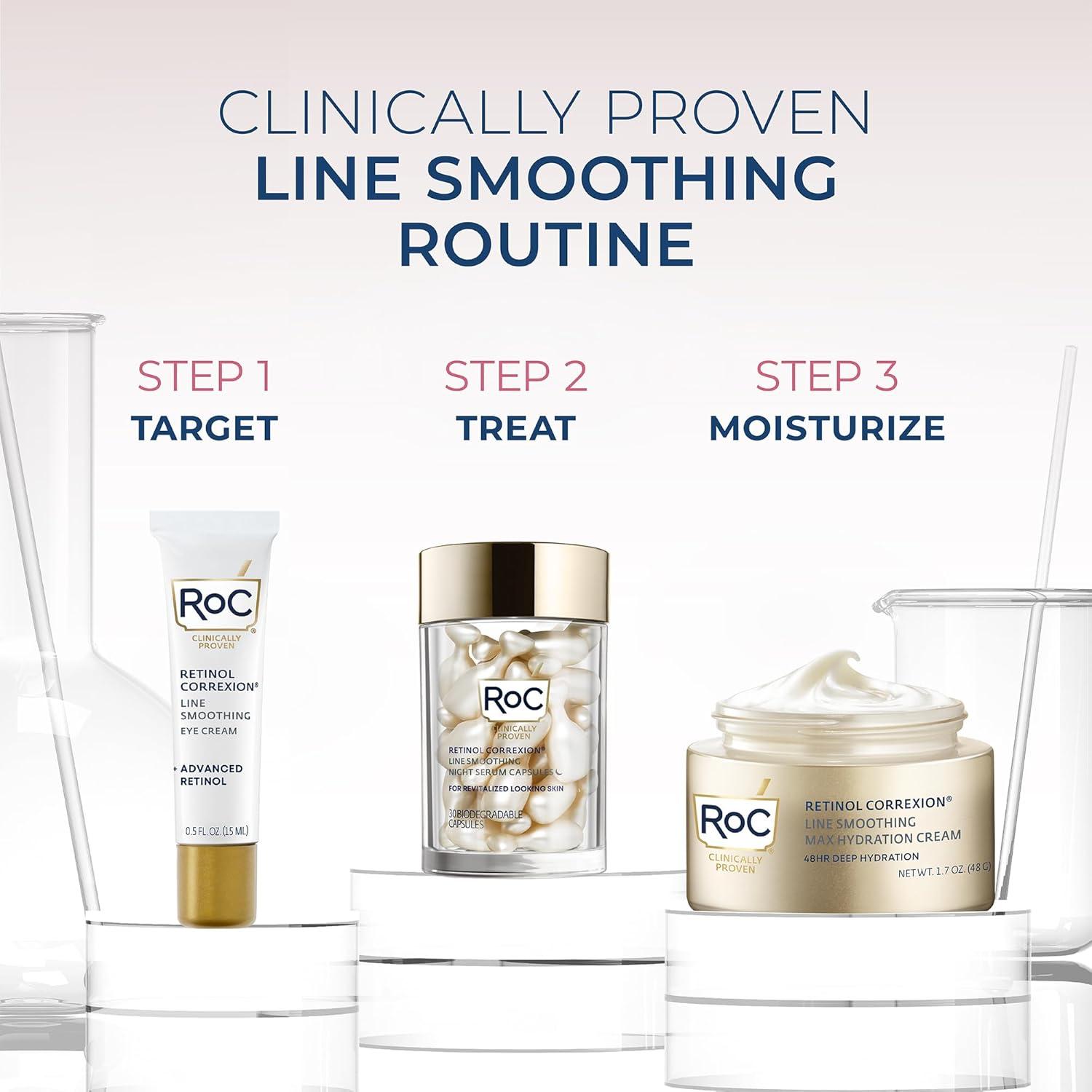 Crema Hidratante Antiarrugas RoC Retinol 48g Sin Fragancia