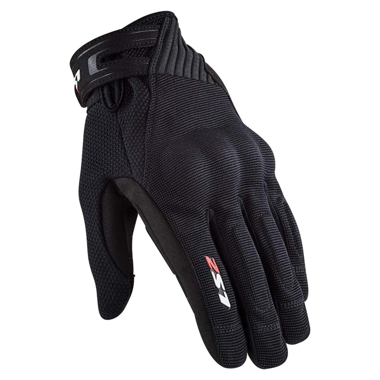Guante Deportivo LS2 Touring Dart 2 Hombre Negro Pequeño