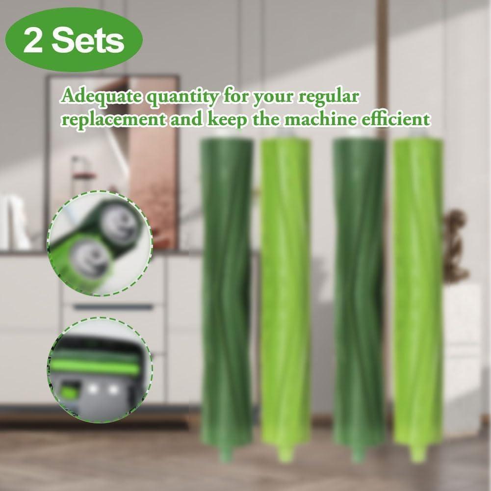 2 Juegos de Cepillos de Repuesto HUIAWAY para Aspiradoras i3 i4 i6 i7 i8