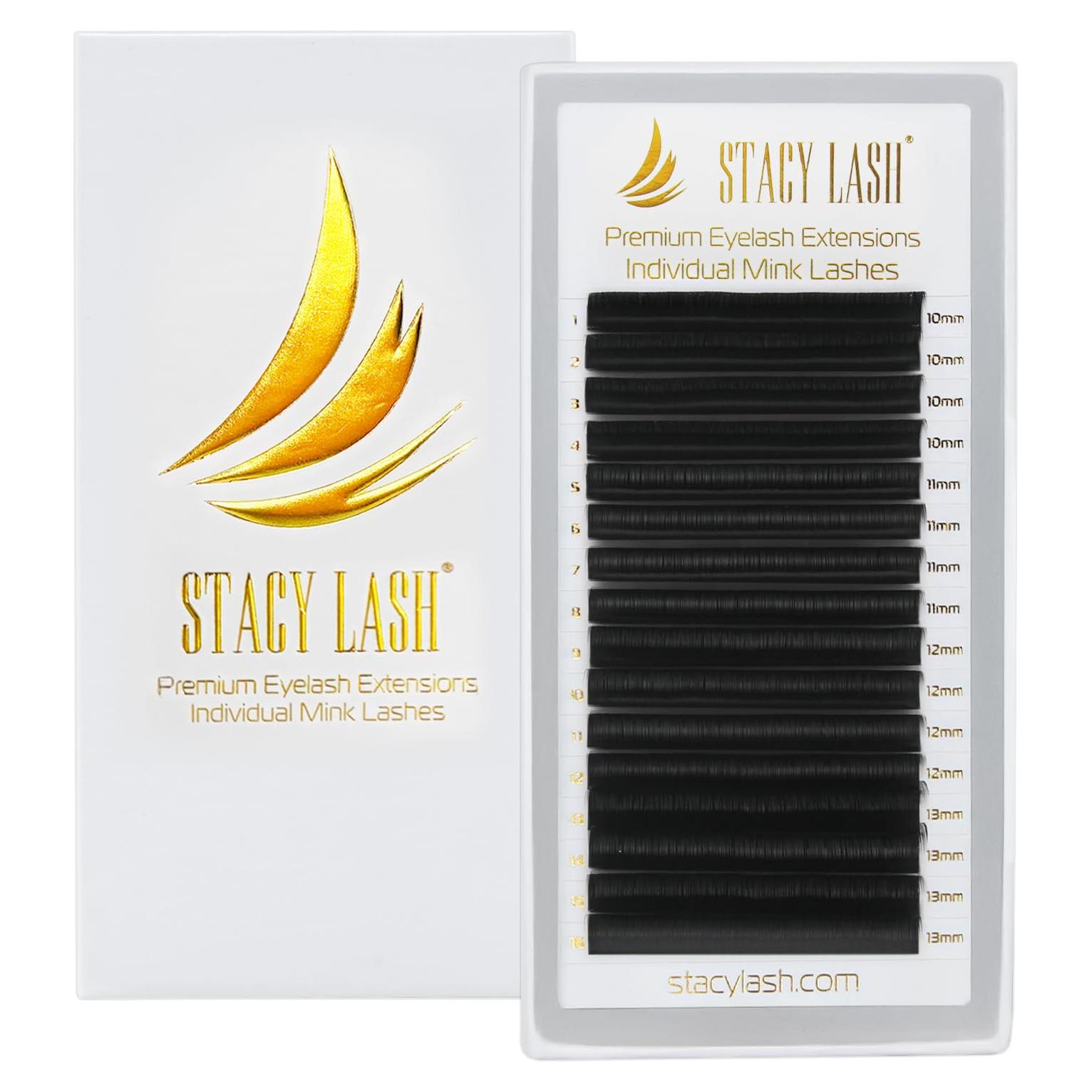 Pestañas Individuales Semi Permanentes Stacy Lash 11mm C Curl