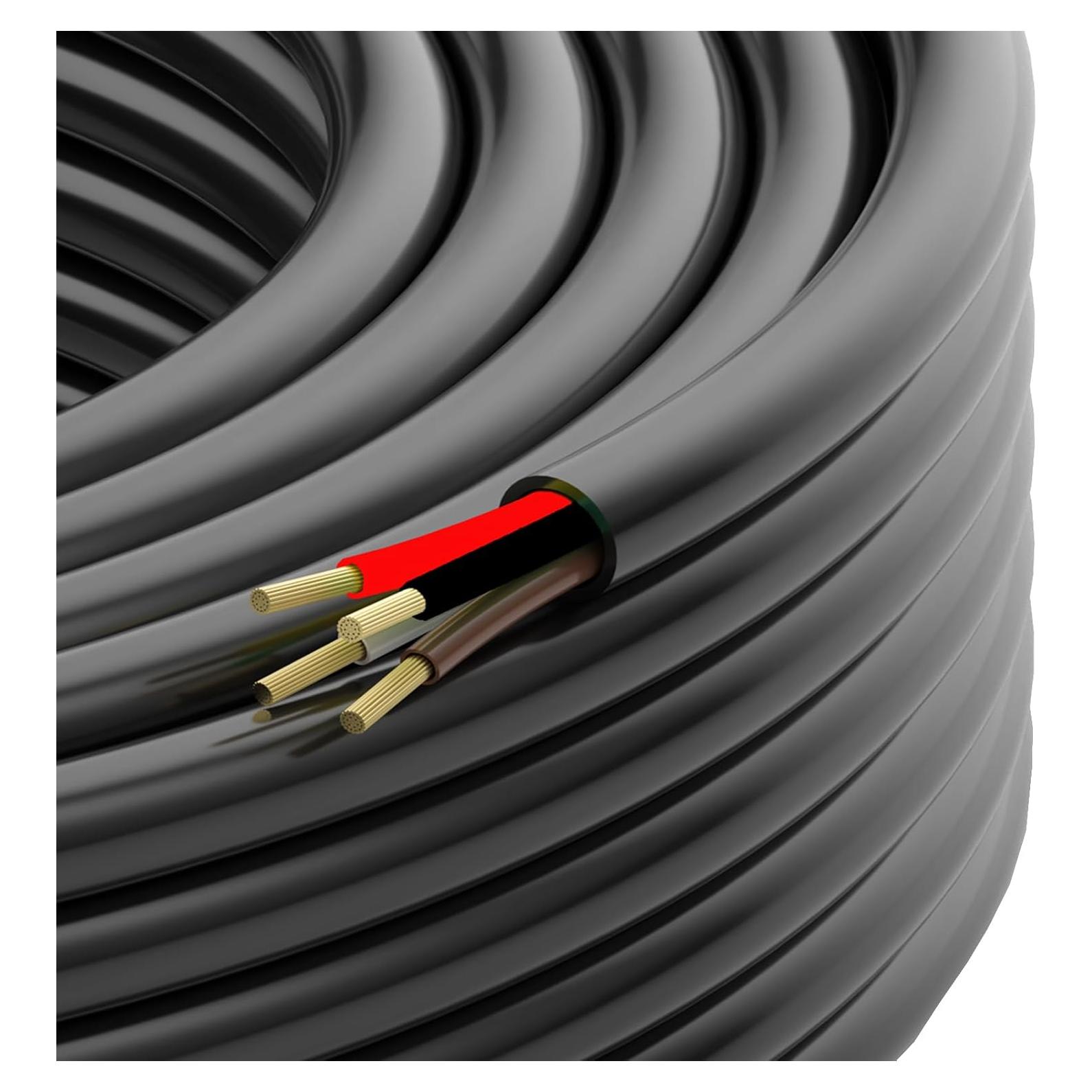 Cable de Luz para Remolque DOAUTO 14AWG 15.24m 4 Vías PVC