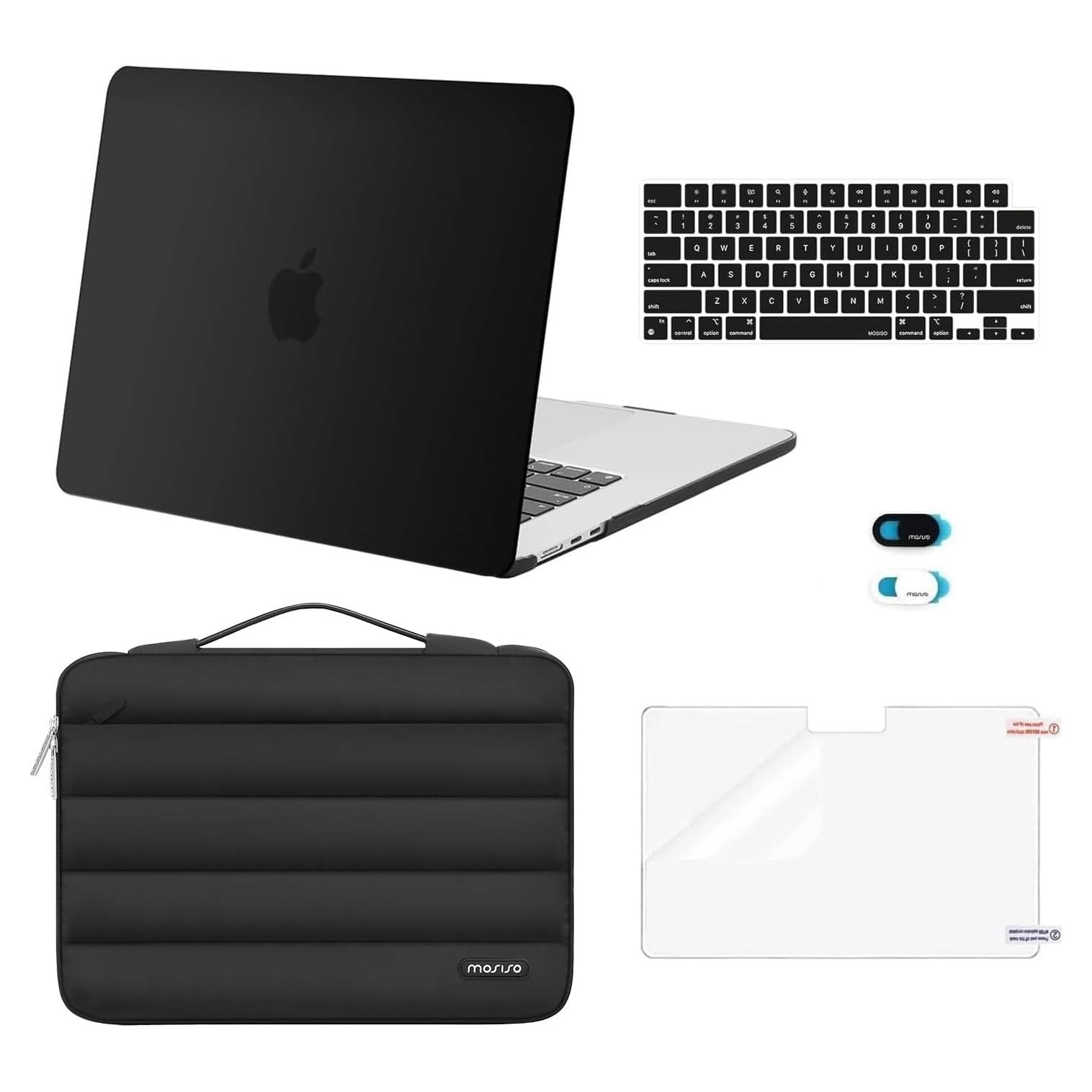 Funda Dura MOSISO para MacBook Air 15" M4 M3 M2 2023-2025