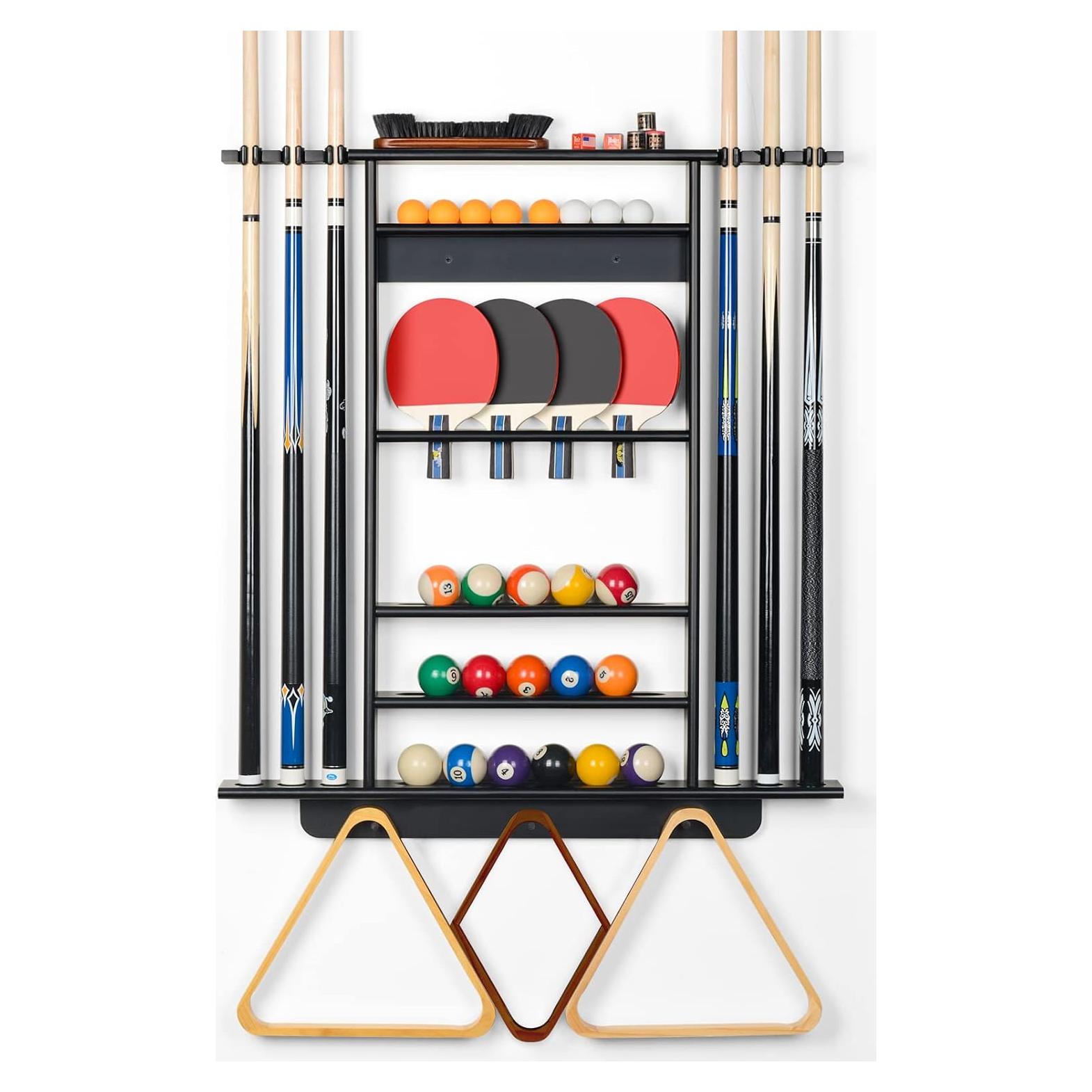 Soporte para Palos de Billar y Ping Pong XCSOURCE 2-en-1