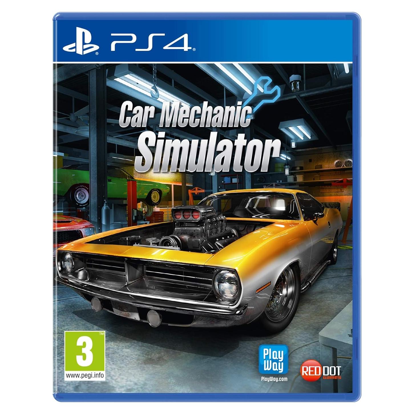 Simulador Mecánico de Autos PS4 - Taller Virtual 48 Autos