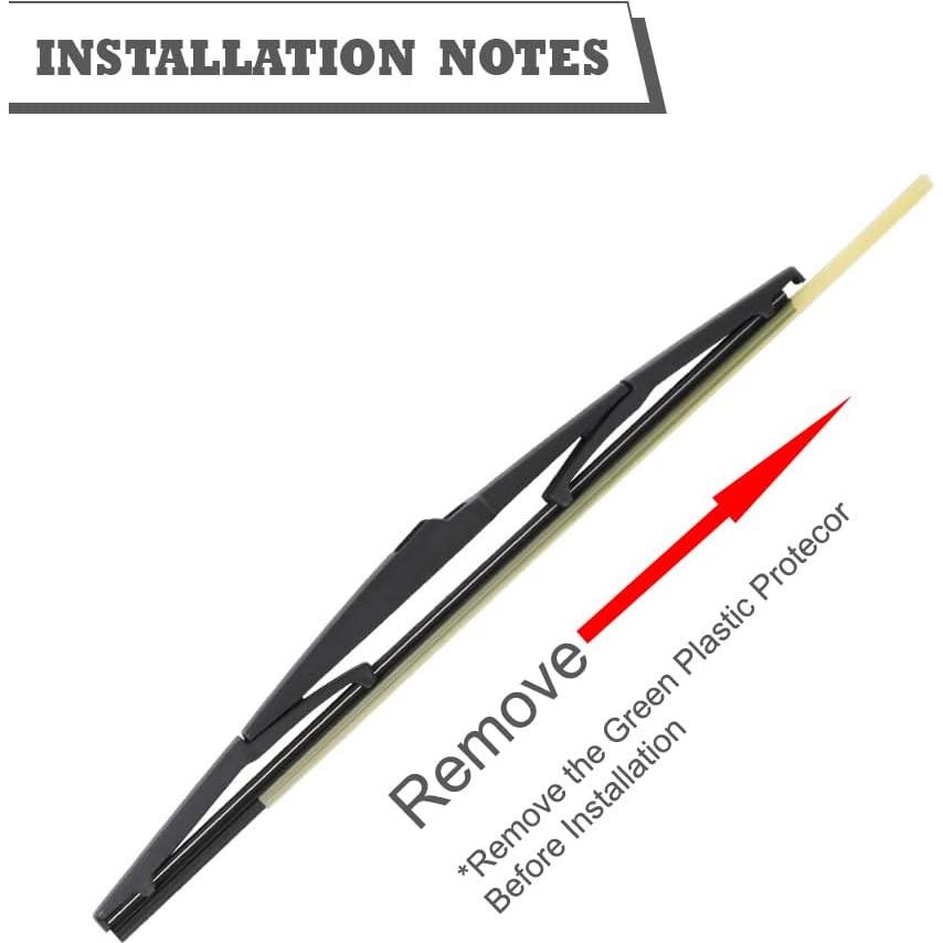 Limpiaparabrisas HODEE 71.12 cm + 27.94 cm para Ford Escape 2013-2019