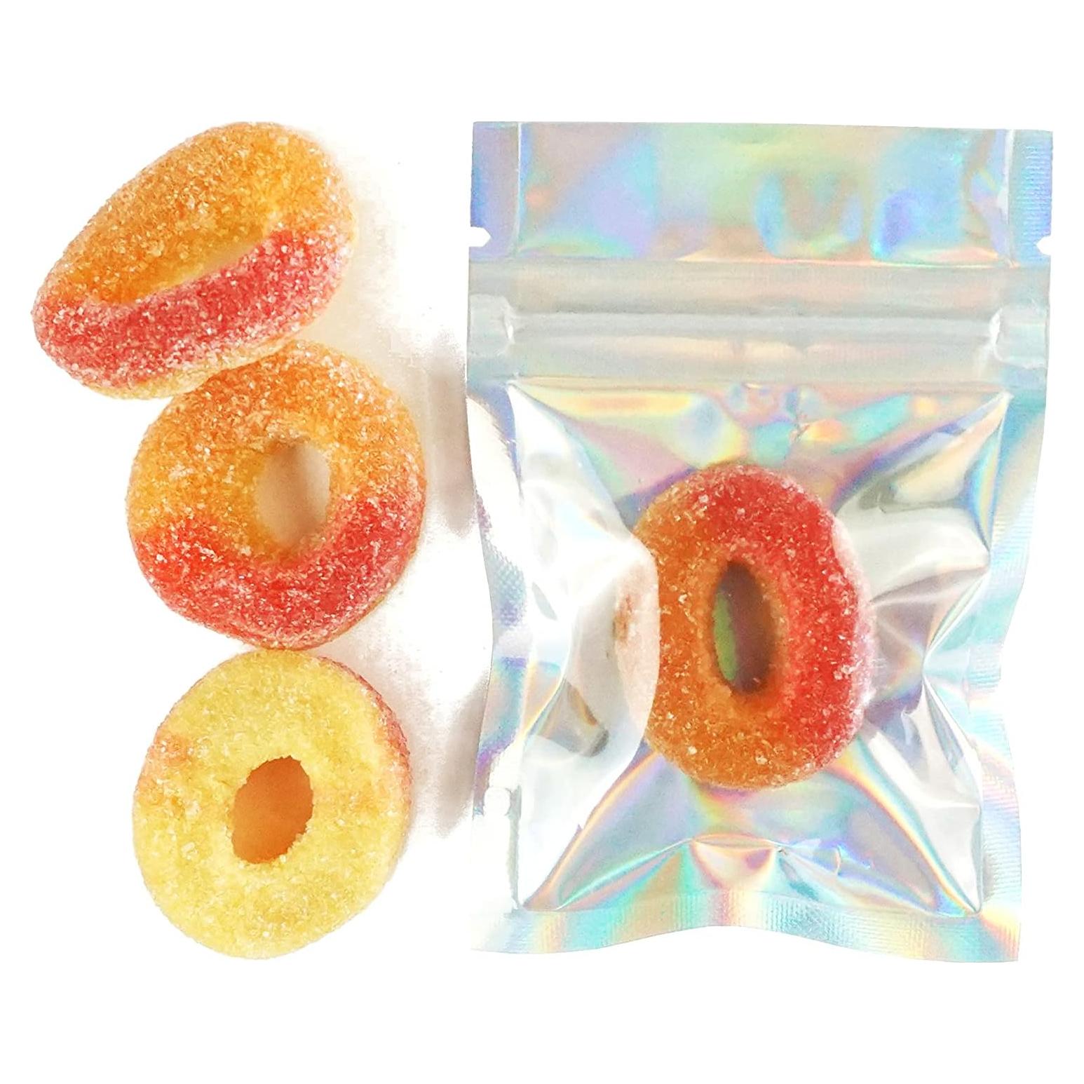 Bolsas de Fiesta Holográficas QQ Studio 100 Unidades 6.1x9.9cm