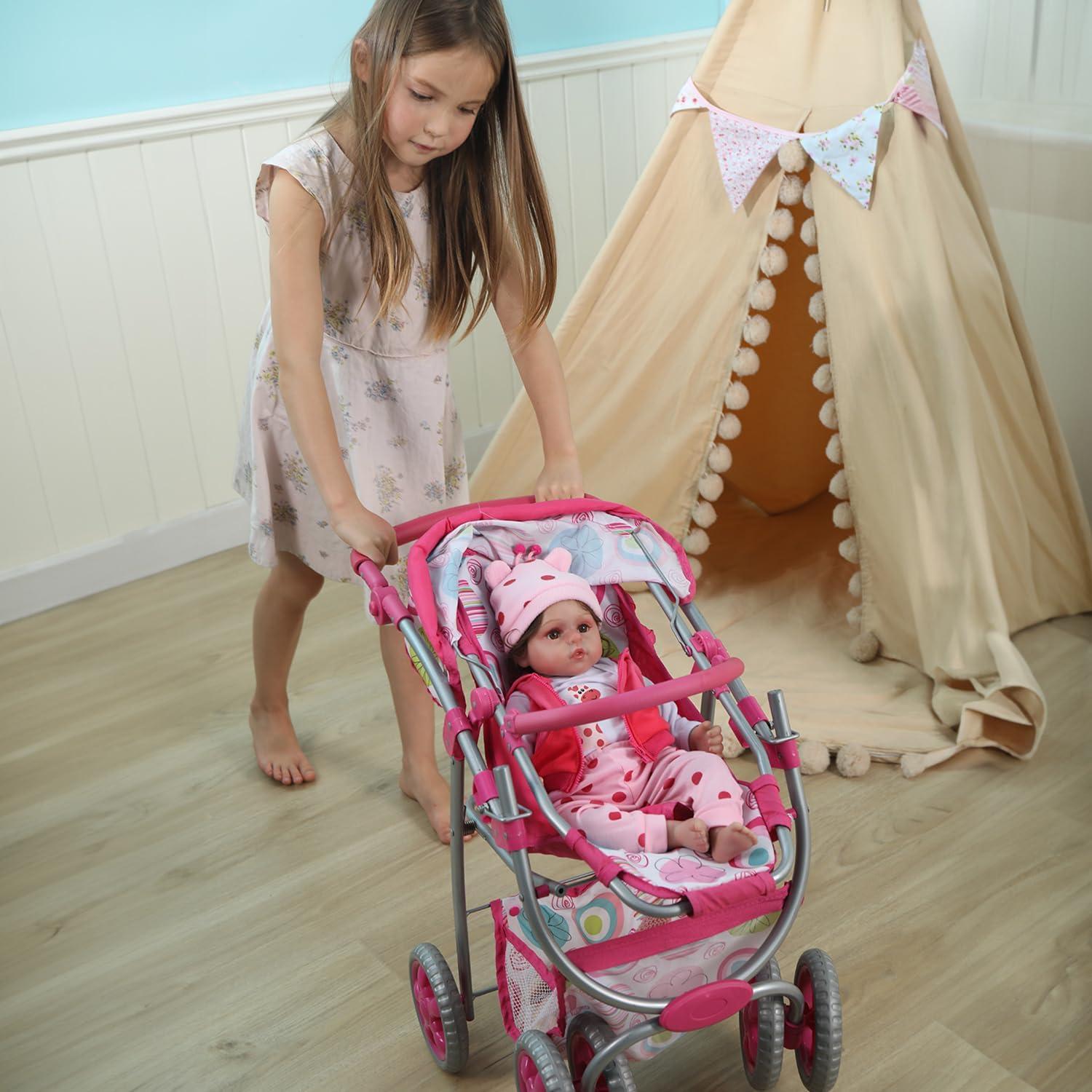 Muñeca Reborn Kaydora 45.72 cm niña con accesorios