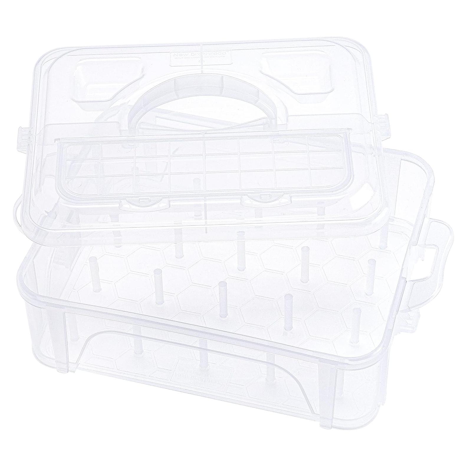 Caja de Almacenamiento Apilable Nueva Brothread para 20 Bobinas