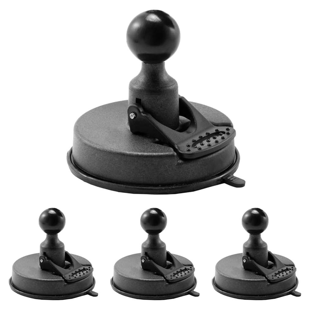 Base de Succión Adhesiva ARKON 80 mm para Coche - Negro