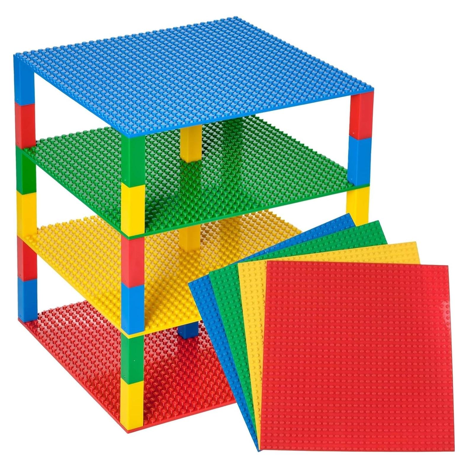 Placas Base Apilables Strictly Briks 25x25 cm 4 Colores