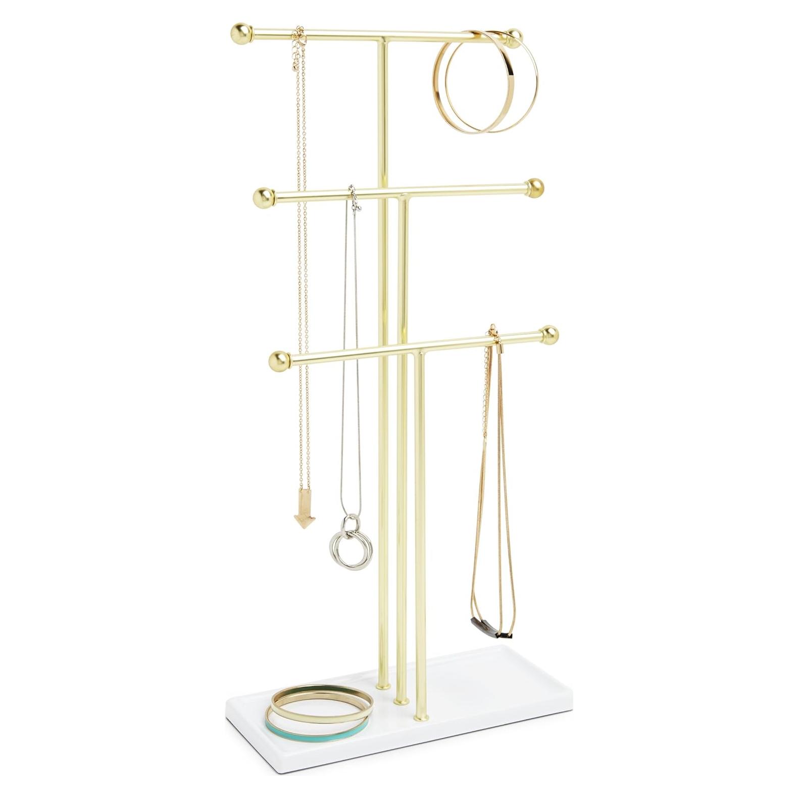 Organizador de Joyería Colgante Umbra Trigem 3 Niveles 48 cm