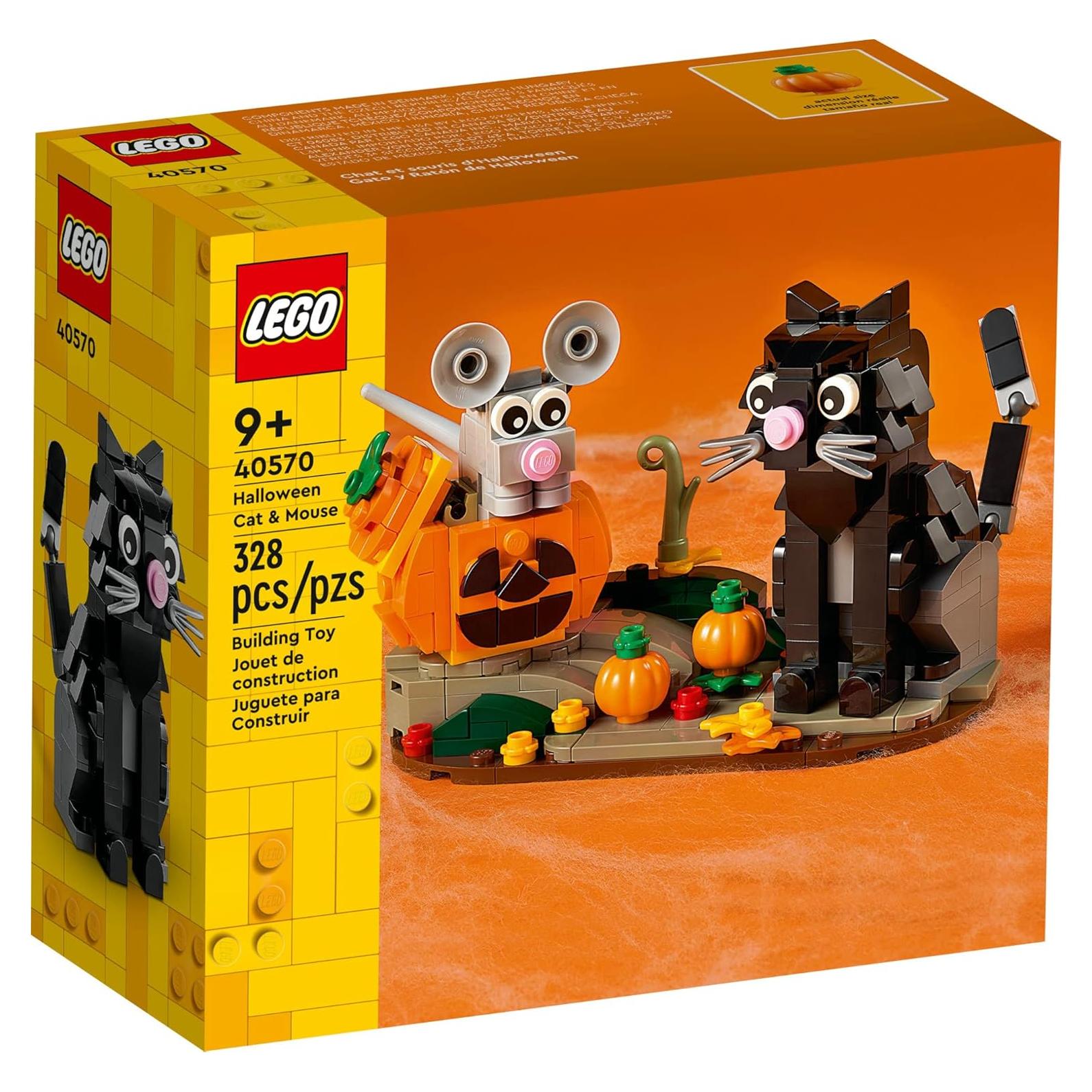 LEGO Gato y Ratón de Halloween 40570 Decoración 328 Piezas