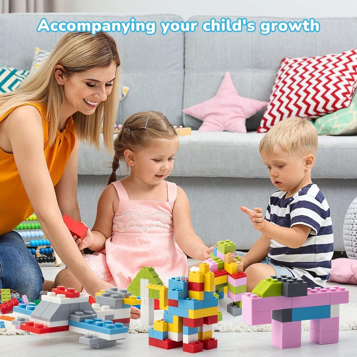 Bloques de Construcción WYSWYG 1200 Piezas 12 Colores