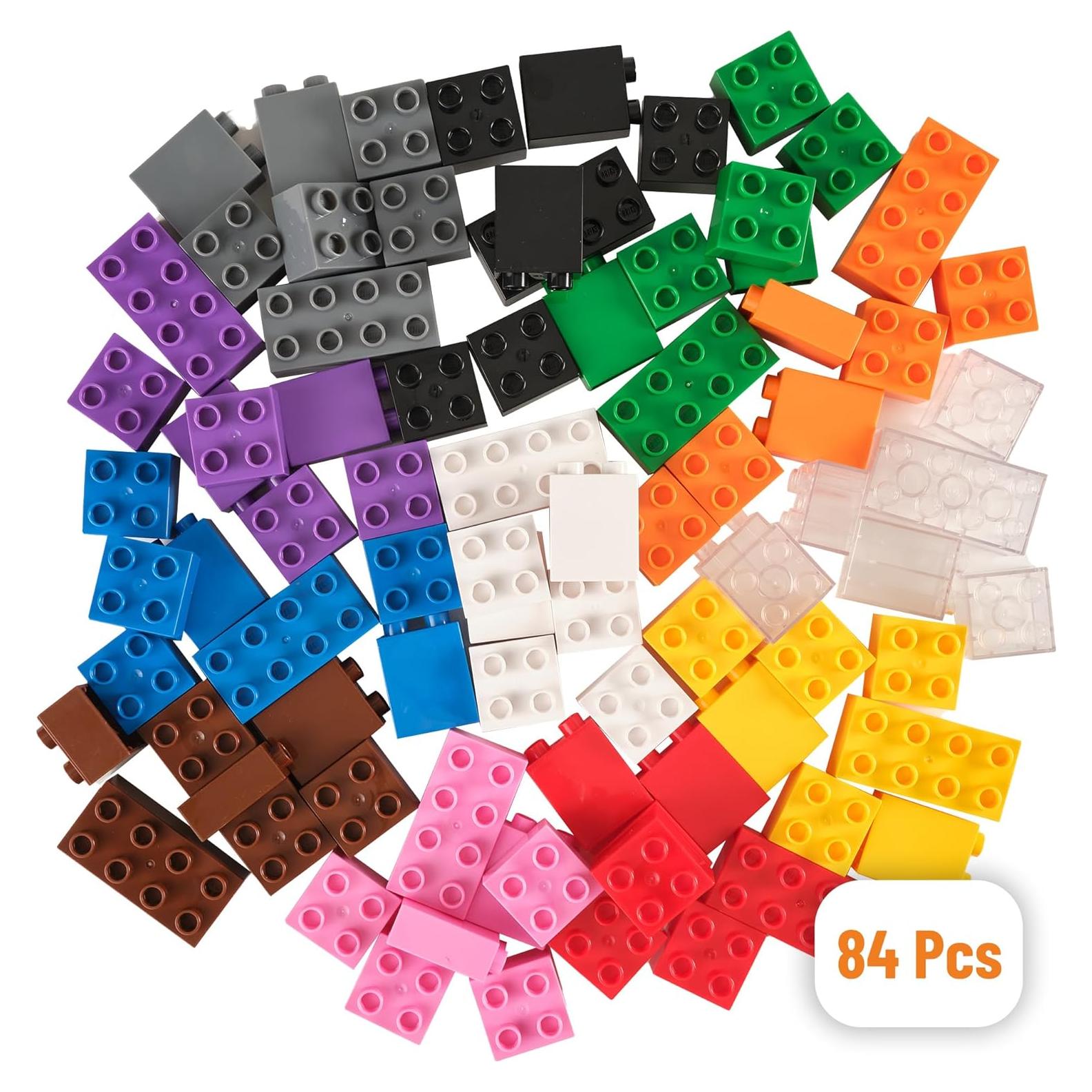 Bloques de Construcción Arcoíris Strictly Briks 84 Piezas