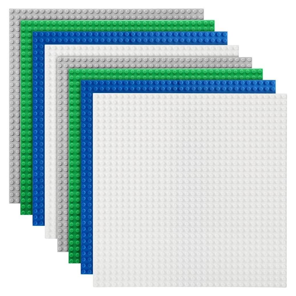 Lekebaby Placas Base Clásicas 8 Pzs 25,4 cm Multicolor