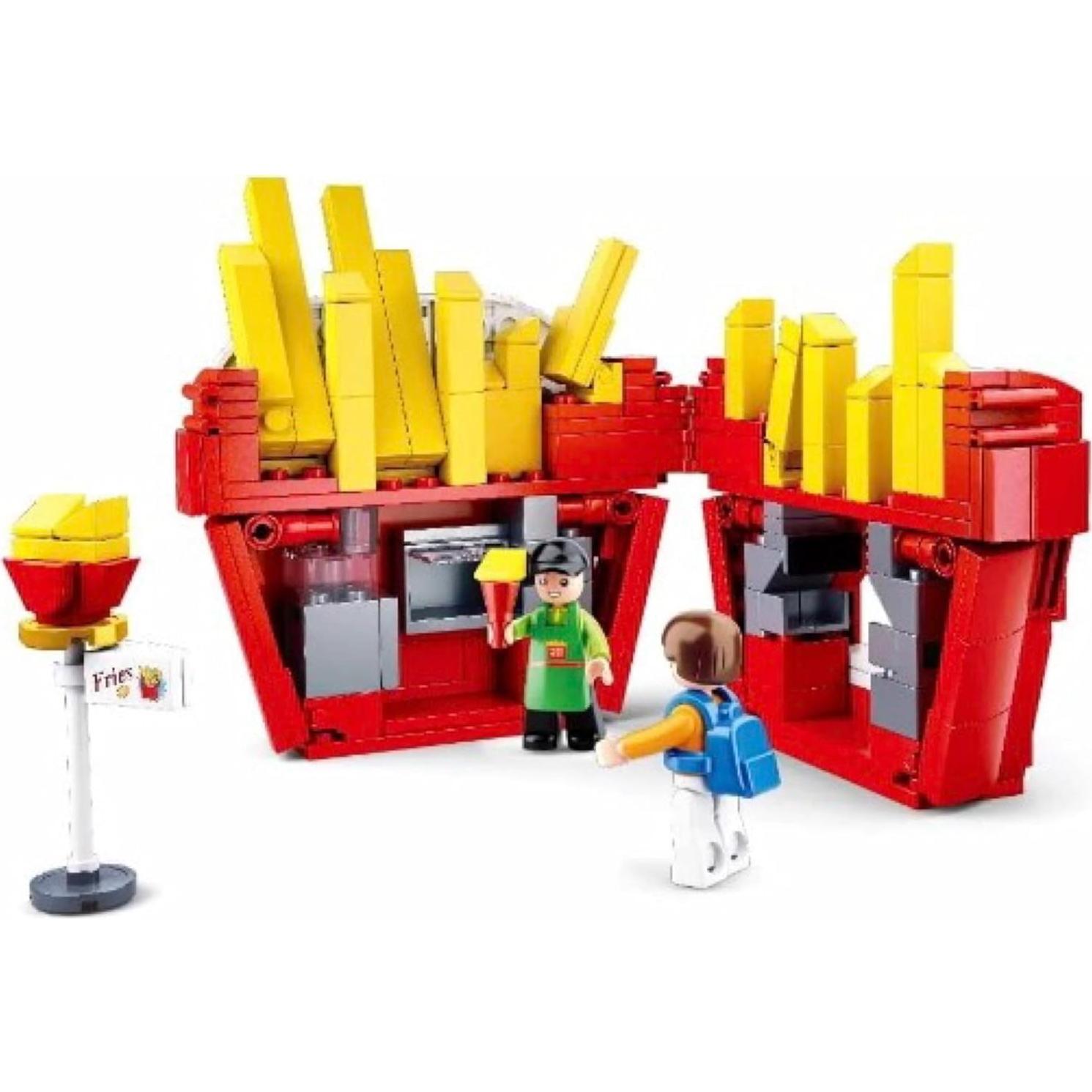 Bloques de Construcción General Jim Restaurante Comida Rápida 320 Piezas
