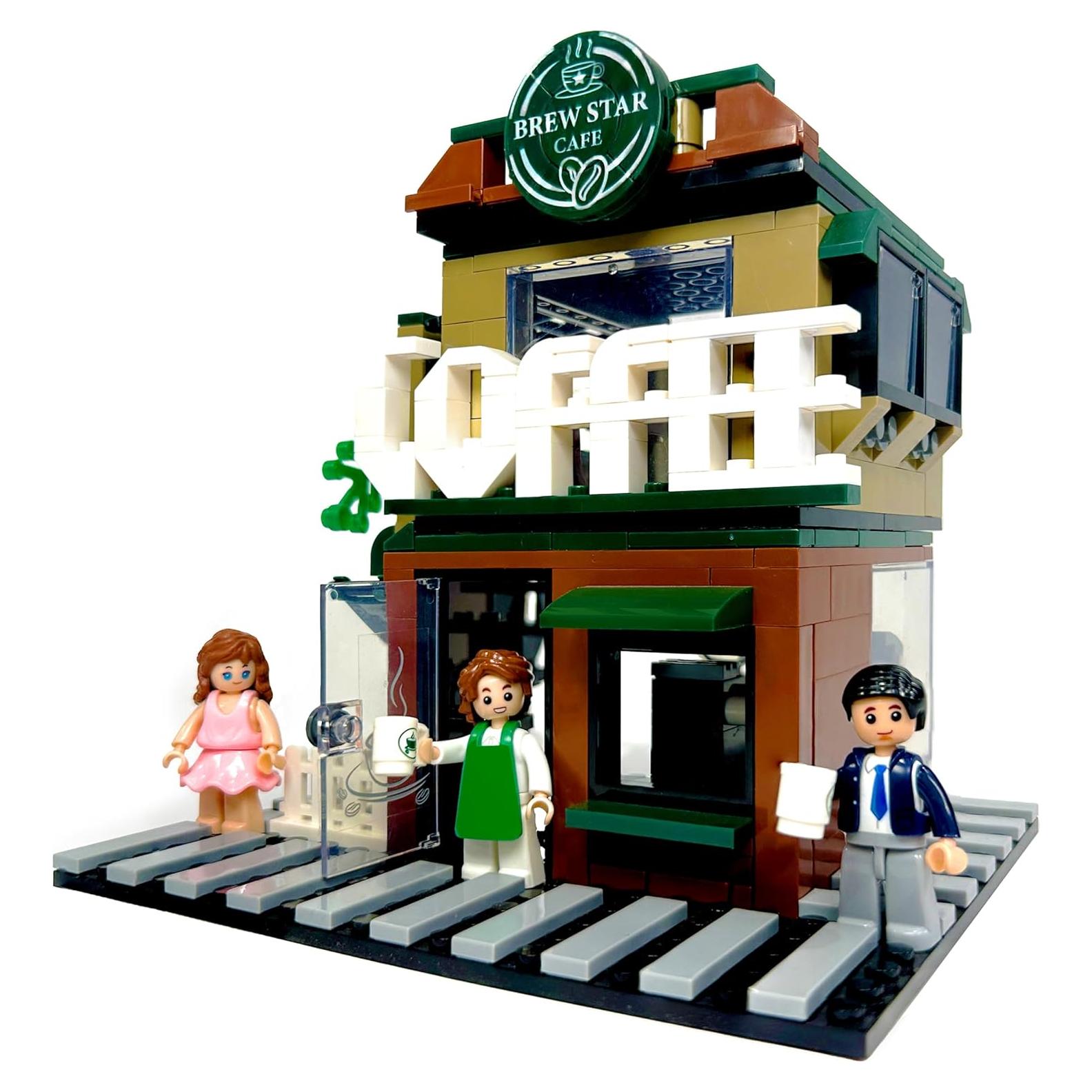 Conjunto Modular Cafetería General Jim - 283 Piezas 2 Pisos