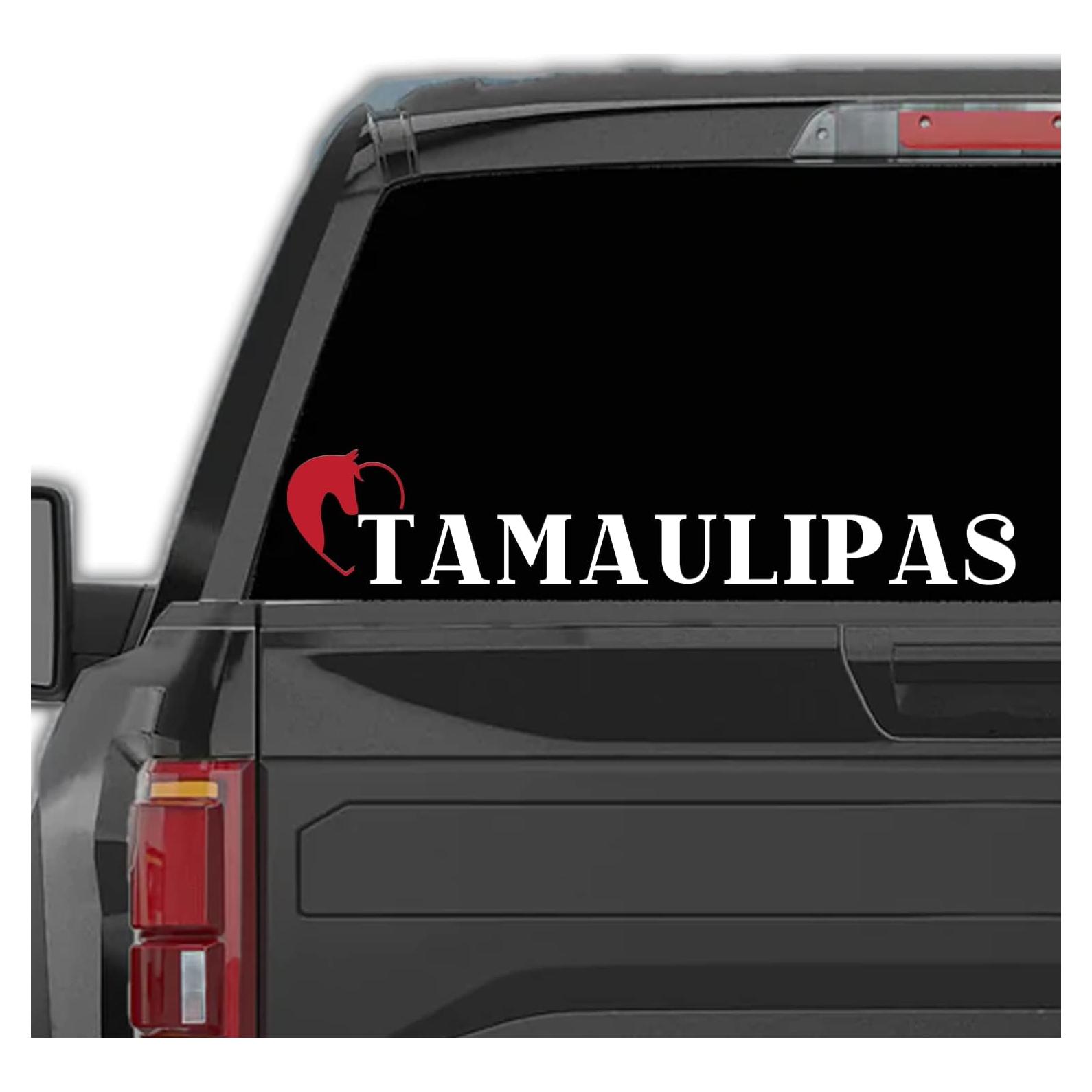 Calcomanía Tamaulipas Mexicana para Autos y Trocas - Caballo