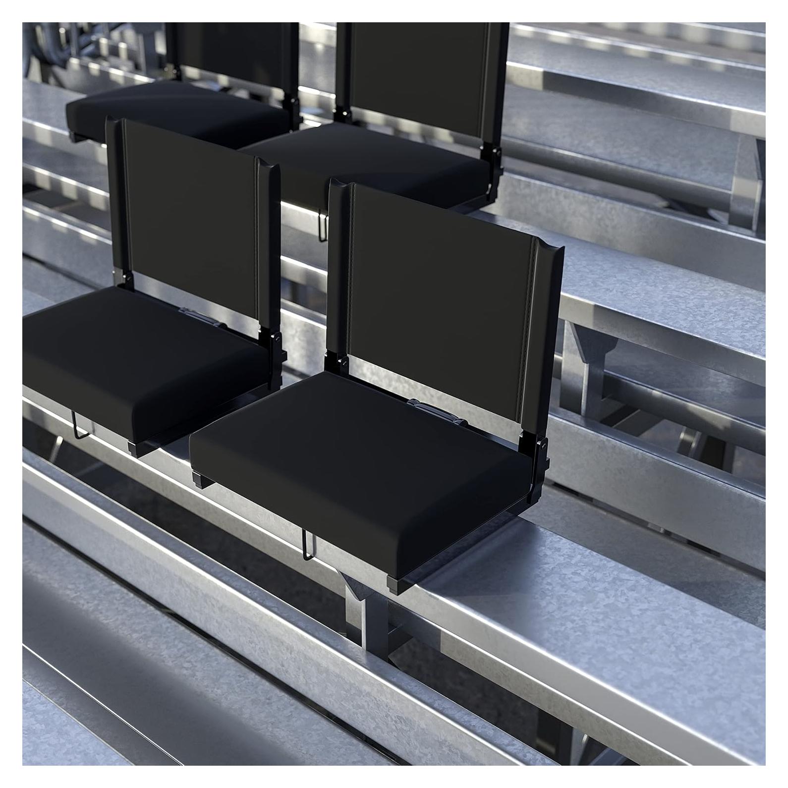 Juego de 2 Sillas de Estadio BizChair Acolchadas 226.8 kg