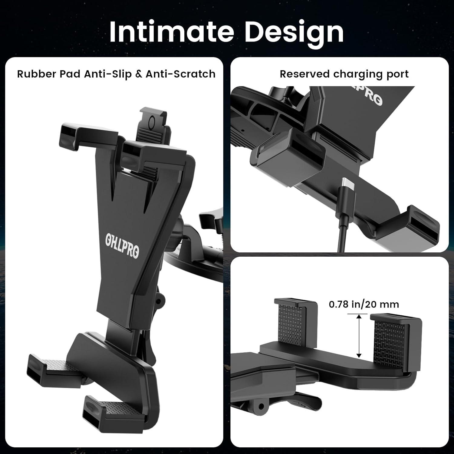 Soporte Universal para Tablet en Slot de CD OHLPRO 7-11"