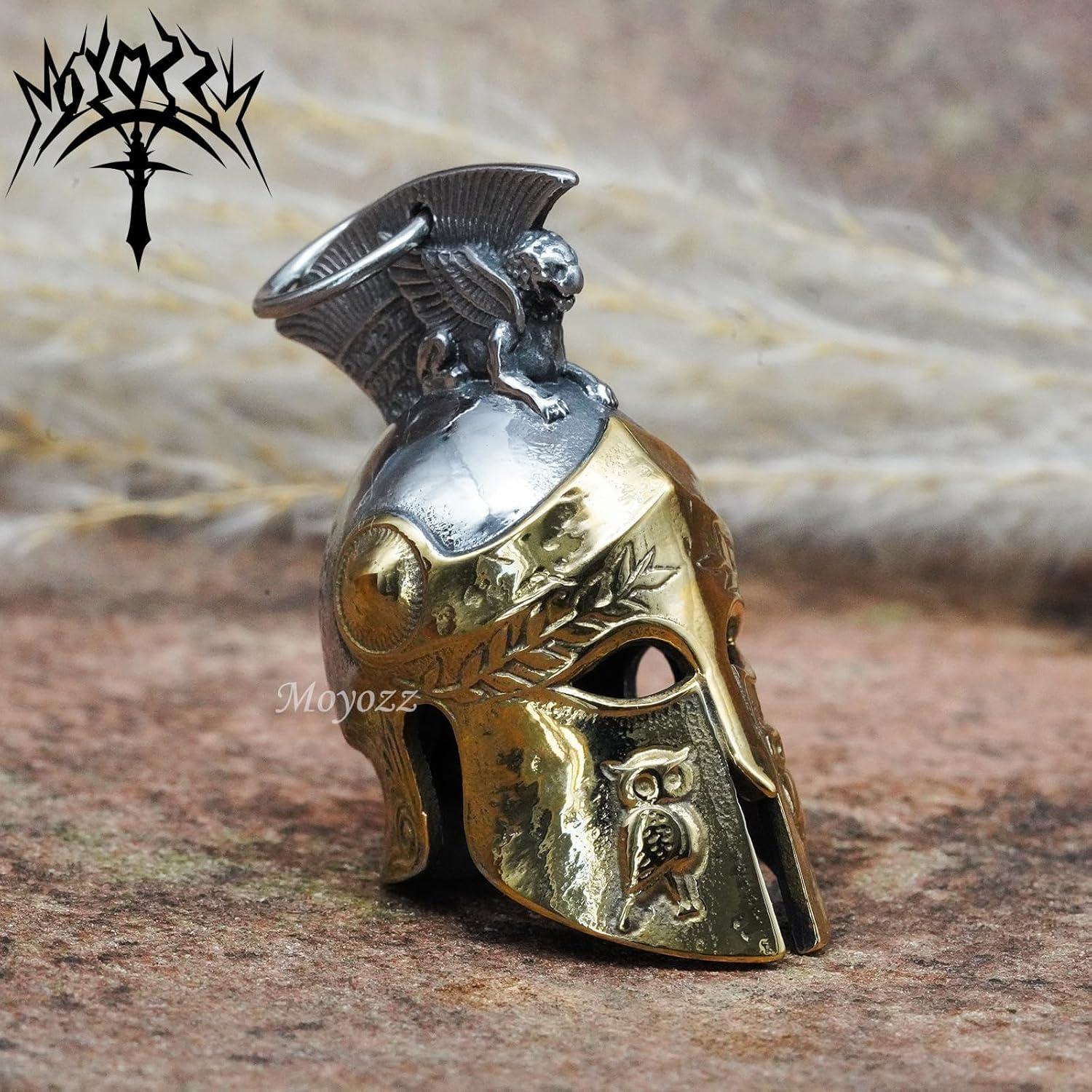 Campana de Motocicleta MOYOZZ Oro 3.81 cm Suerte