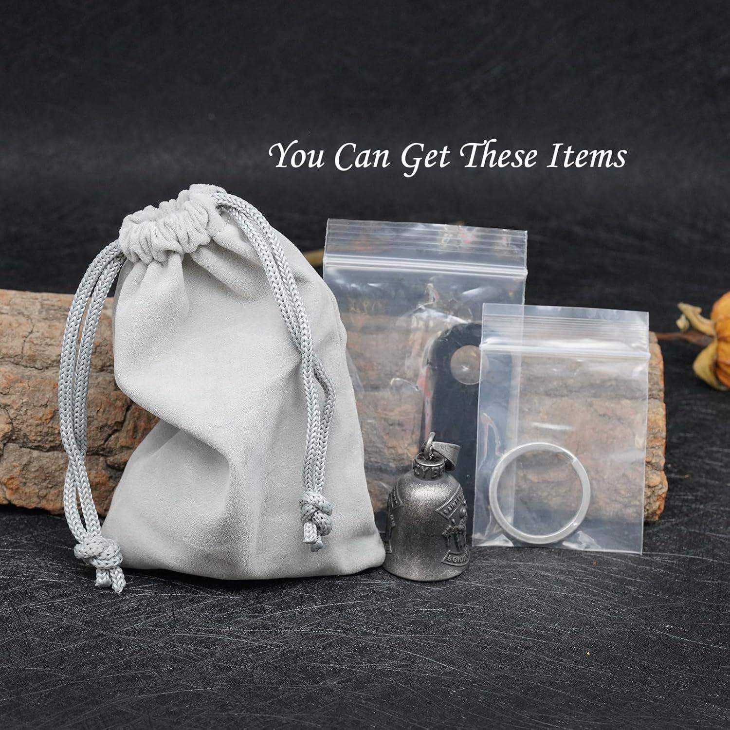 Campana de Motocicleta MOYOZZ Oro 3.81 cm Suerte