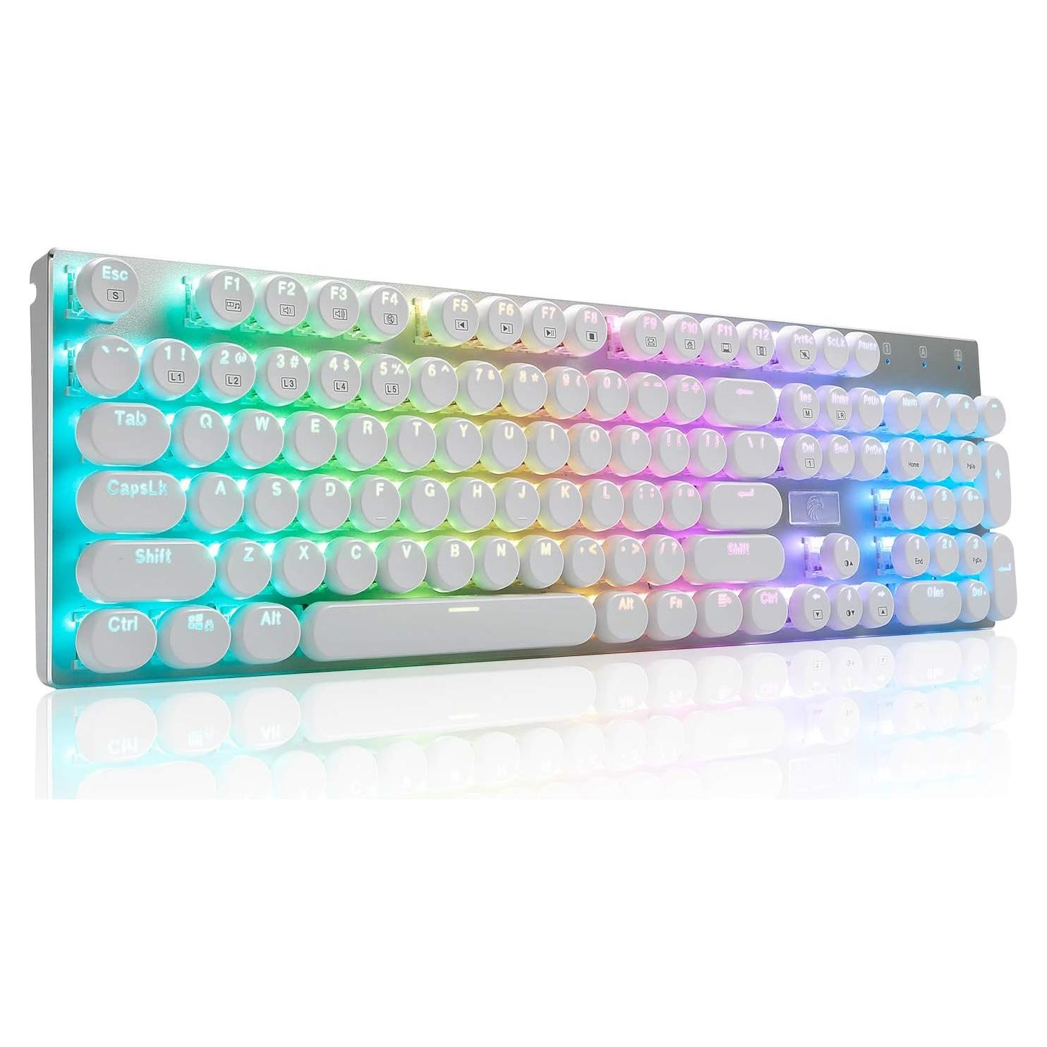 Teclado Mecánico HUO JI Z-88 Retroiluminado RGB 104 Teclas