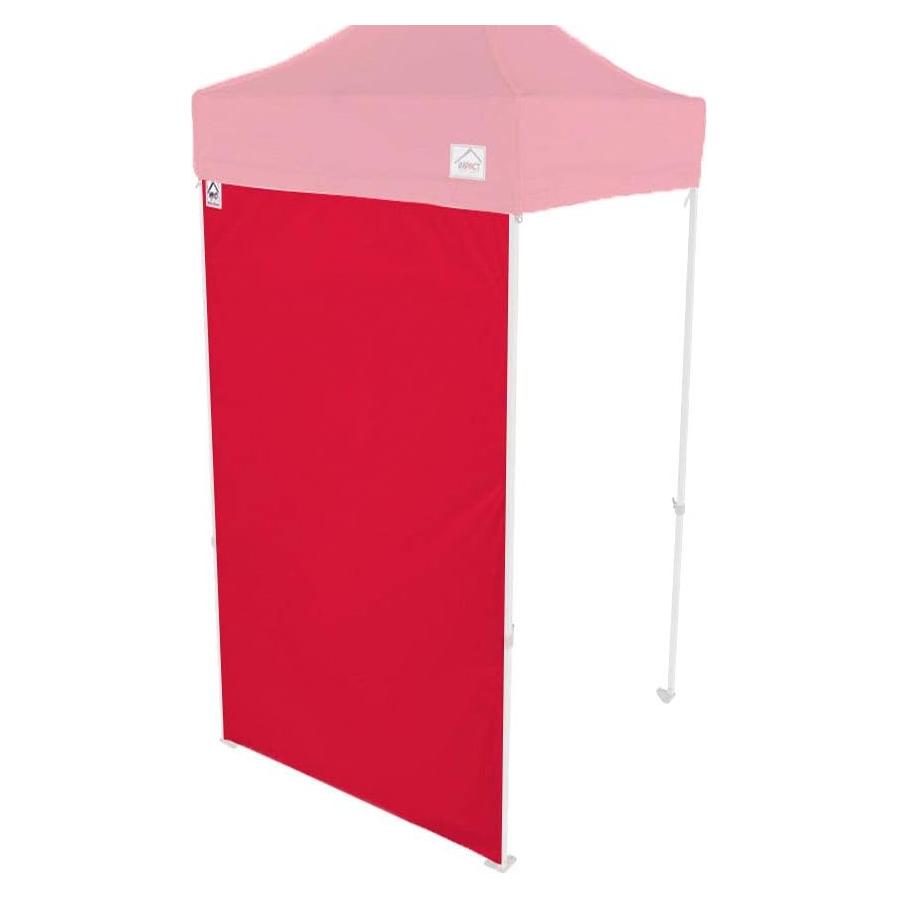 Pared Lateral de Carpa Impact Canopy 5' Roja Resistente al Agua