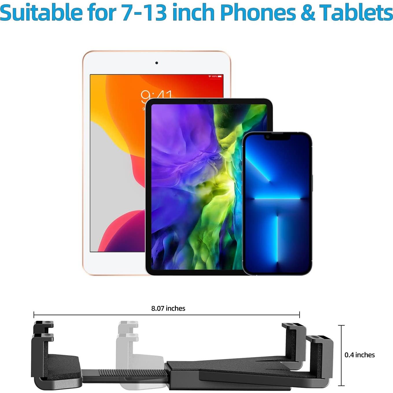 Soporte para Tableta OHLPRO 7-11" Ajustable para Coche