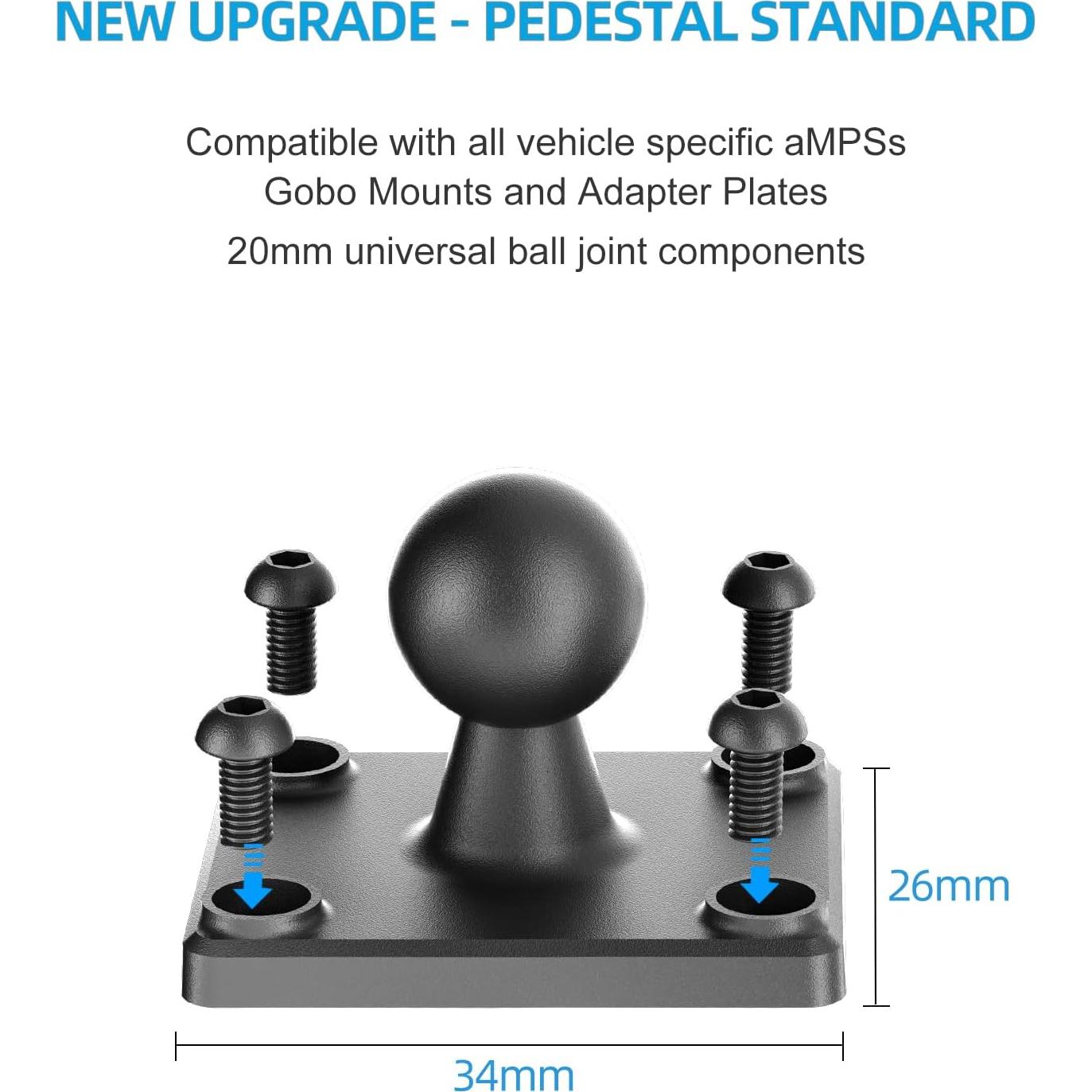 Soporte para Tableta OHLPRO 7-11" Ajustable para Coche