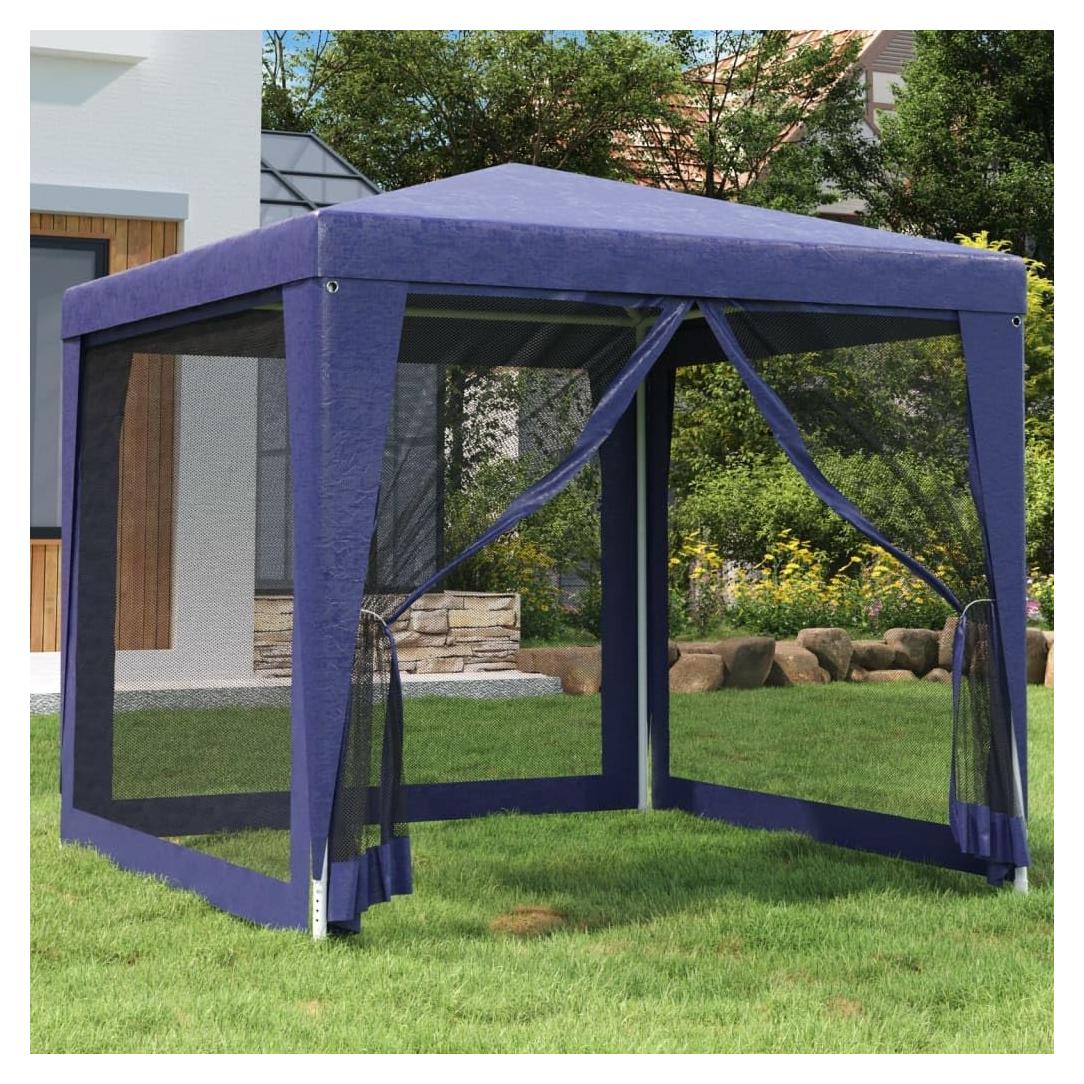 Carpa de Fiesta KCCKOM 2.5m x 2.5m con Paredes de Malla