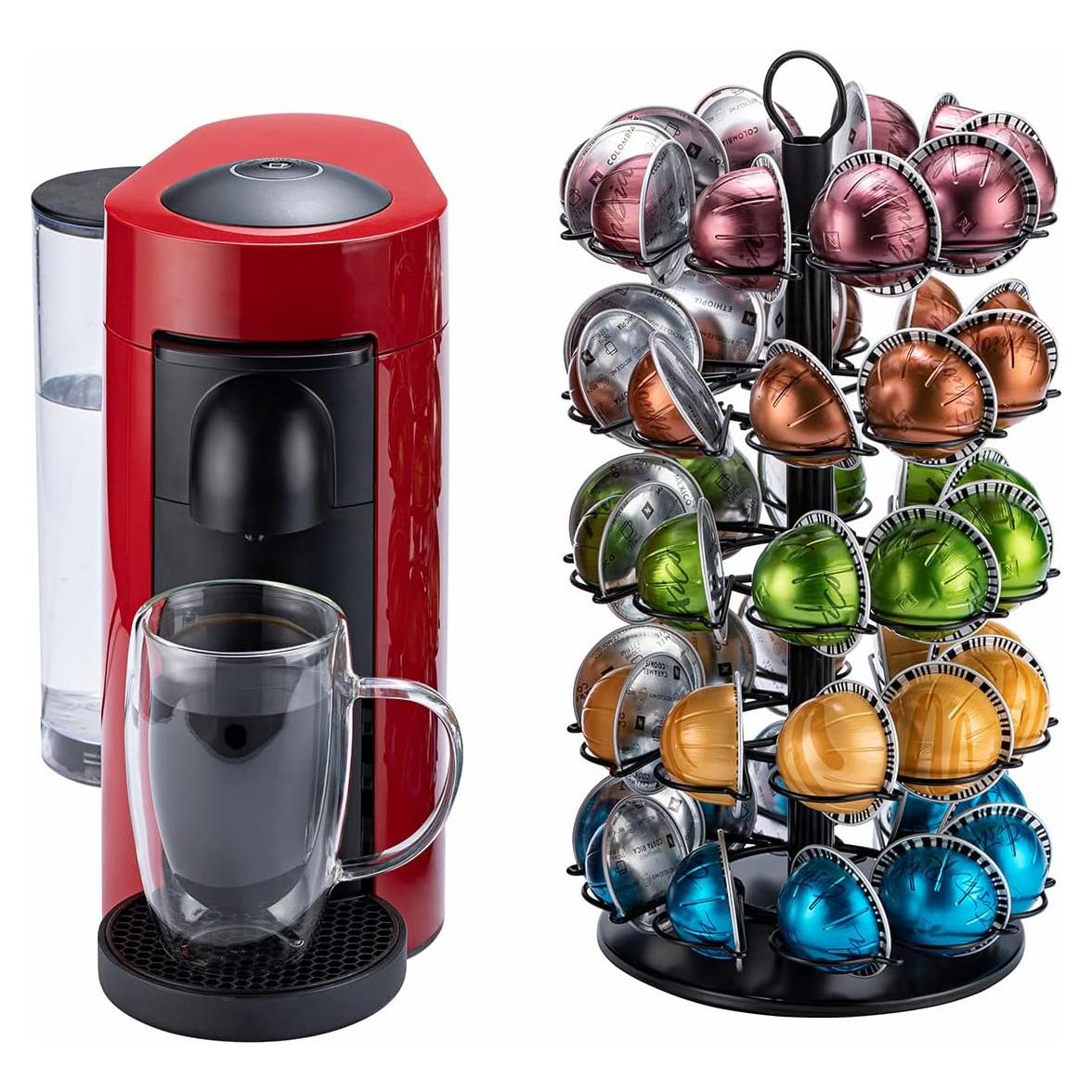 Soporte de almacenamiento para 50 cápsulas Nespresso Vertuo Rice Rat