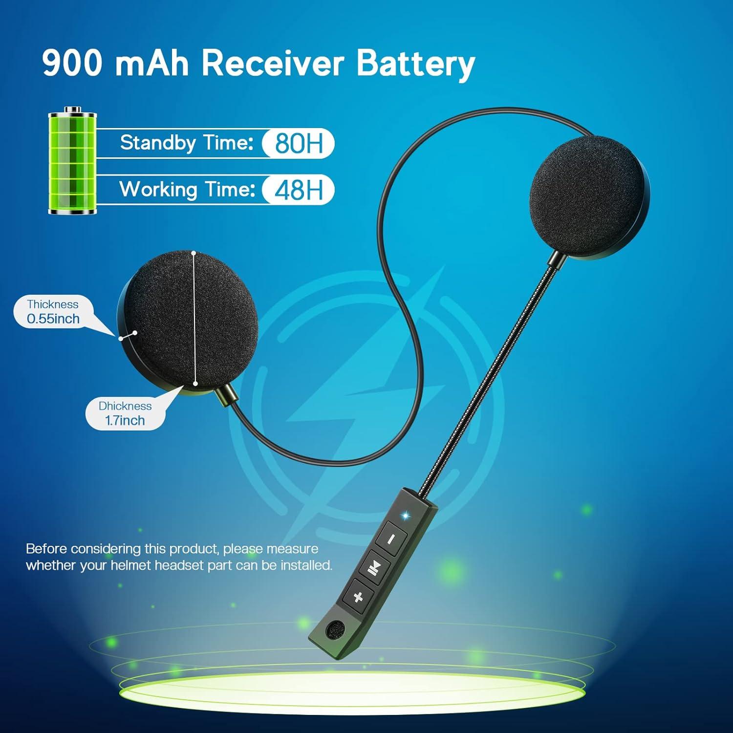 Auricular Bluetooth para Casco de Motocicleta MAXTO BT-11