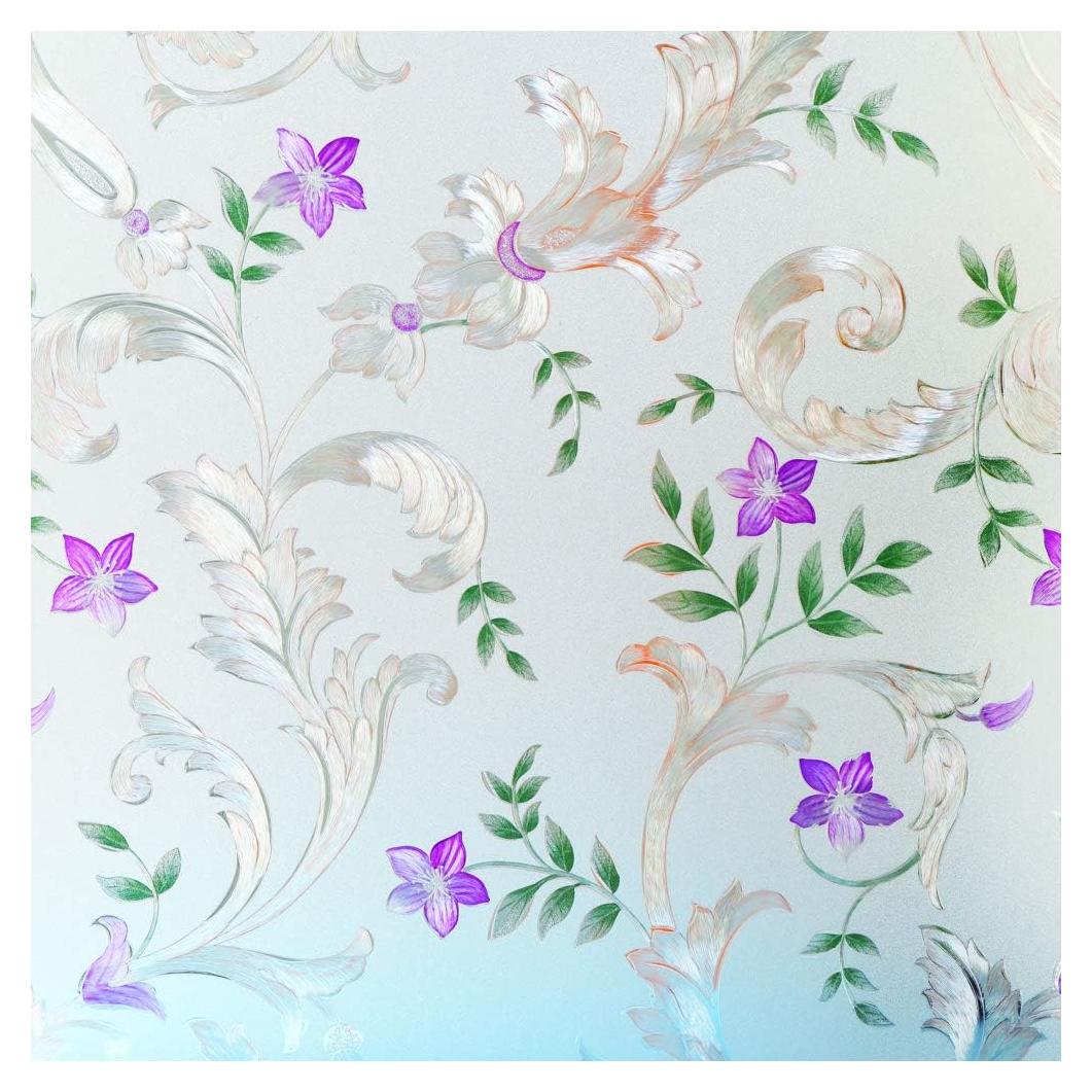 Película Decorativa para Ventanas Mikomer 30x200 cm Floral