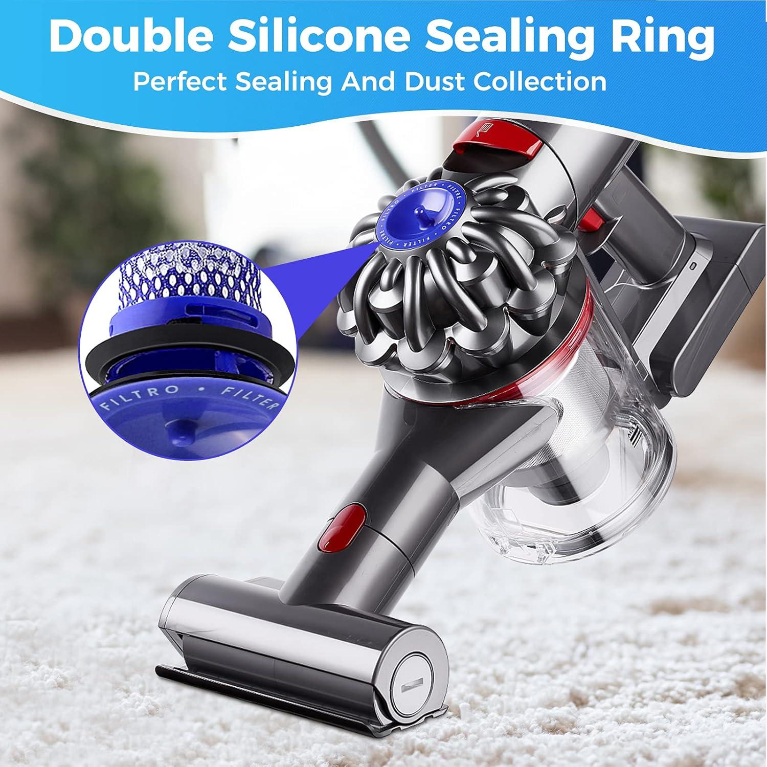 Paquete de 2 Filtros Pre Reemplazo Whekeosh para Dyson V6 V7 V8