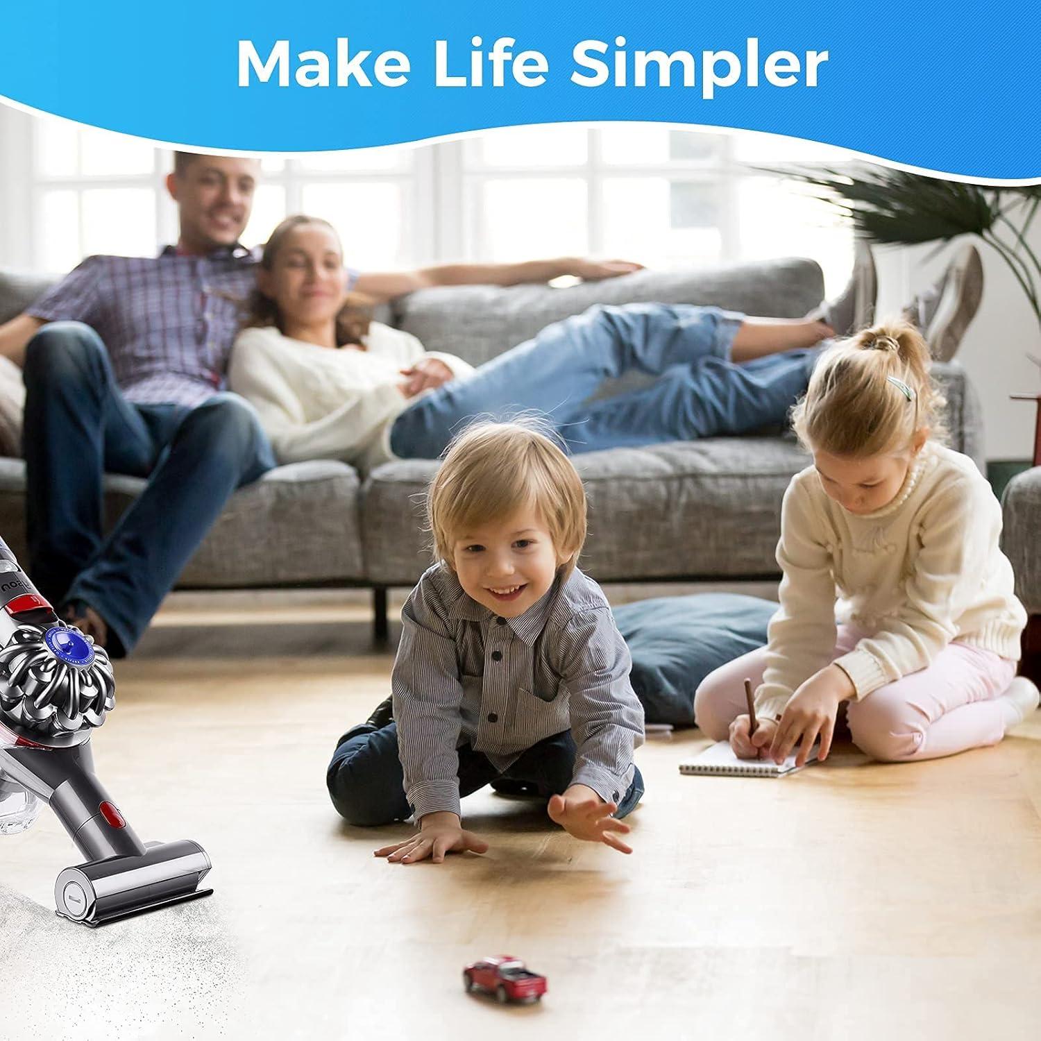 Paquete de 2 Filtros Pre Reemplazo Whekeosh para Dyson V6 V7 V8