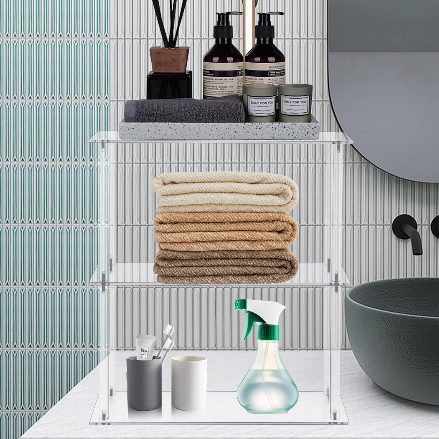 Soporte Organizador de Cosméticos Jusalpha 3 Niveles Acrílico