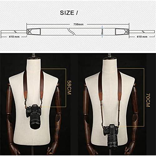 Correa de Hombro para Cámara CANPIS de Cuero Negro