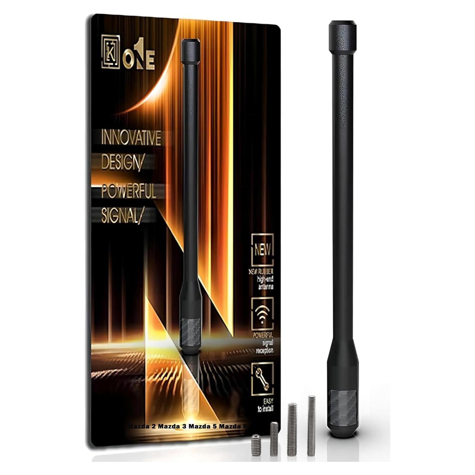 Antena de goma KEYO1E 20.1 cm para Mazda 2 3 5 6