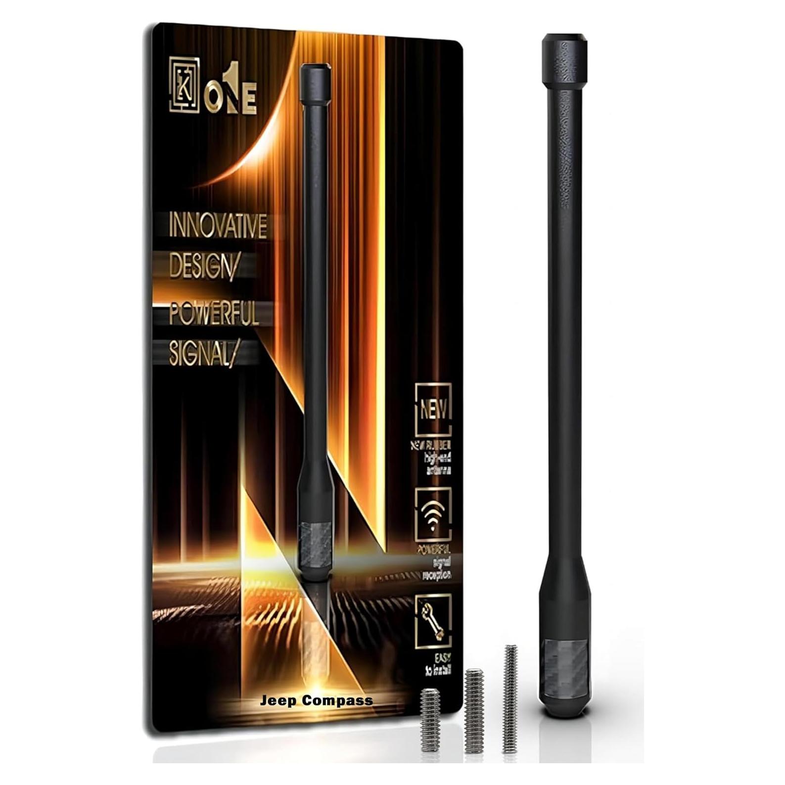 Antena de goma KEYO1E 20.1 cm para Jeep Compass 2007-2017