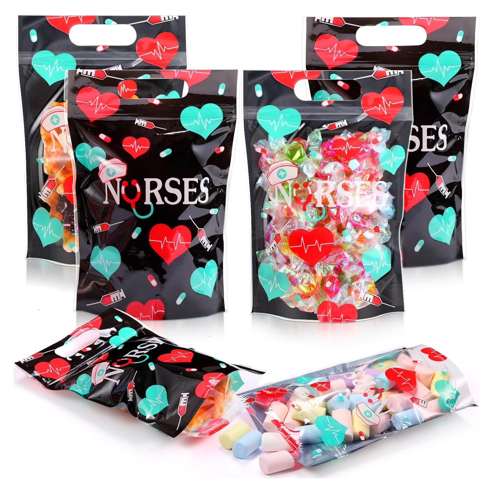 60 Bolsas de Plástico para Enfermeras - Teenyyou - 22x15.5 cm