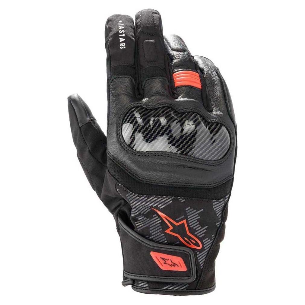 Guantes Alpinestars SMX Z Drystar Hombre Negro/Rojo