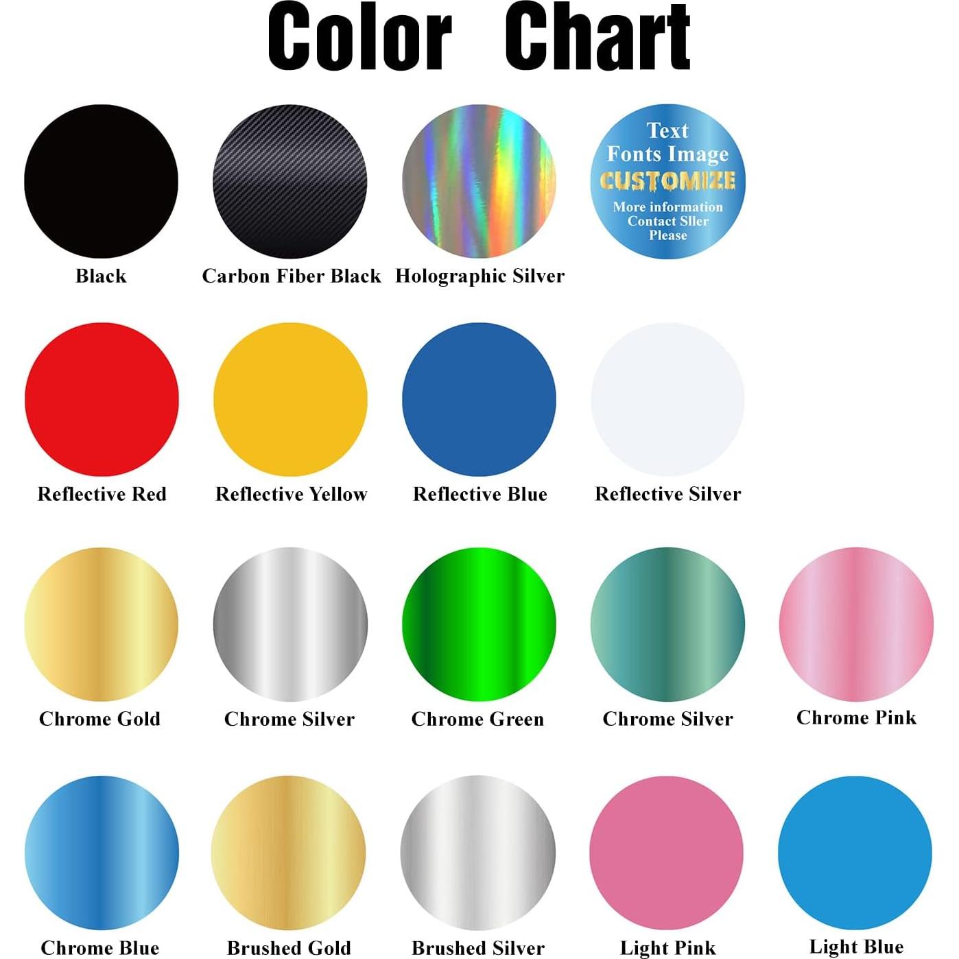 Calcomanías de Garra Negra para Autos - 40x12 cm, 2 Piezas