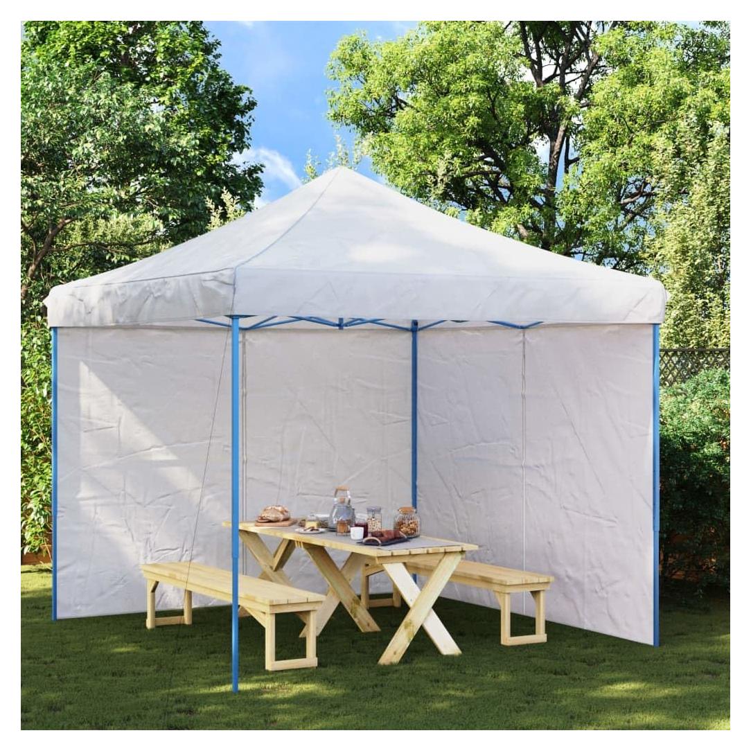 Paredes Laterales de Carpa QJBSAVVA 2 Pcs 299.9x195 cm Blanco