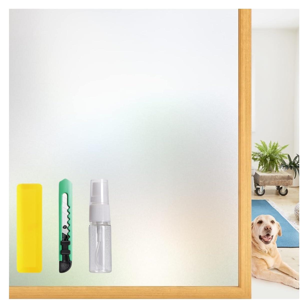 Película de Privacidad WQQKBB 44.5x200 cm Anti UV Estática